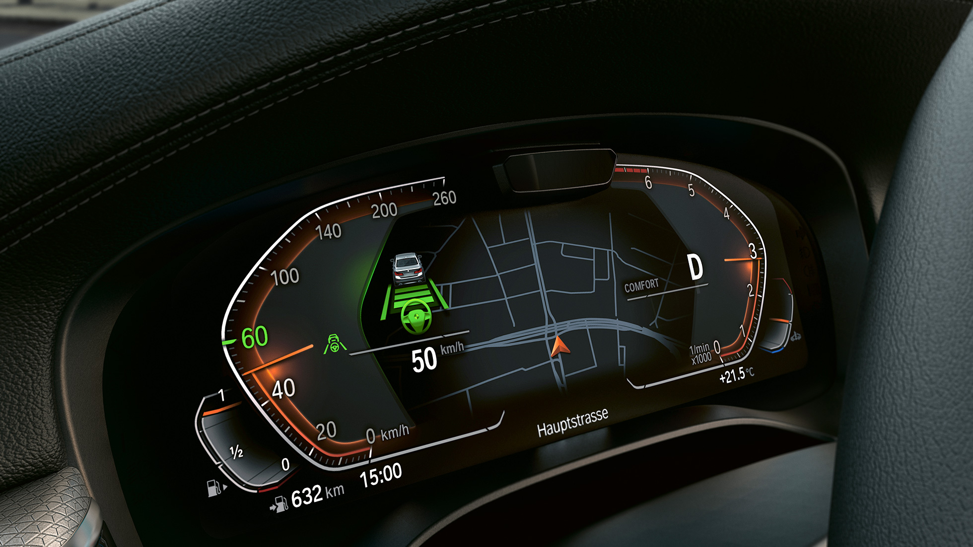 BMW Personal CoPilot BMW 5 Serie Sedan G30 BMW Personal CoPilot BMW 5 Serie Sedan G30 Control Display interieur