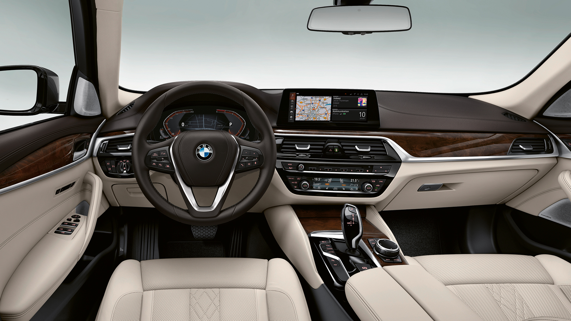 Luxury Line cockpit BMW 5 Serie Touring Luxury Line BMW 5 Serie Touring 540i xDrive Touring G31 cockpit