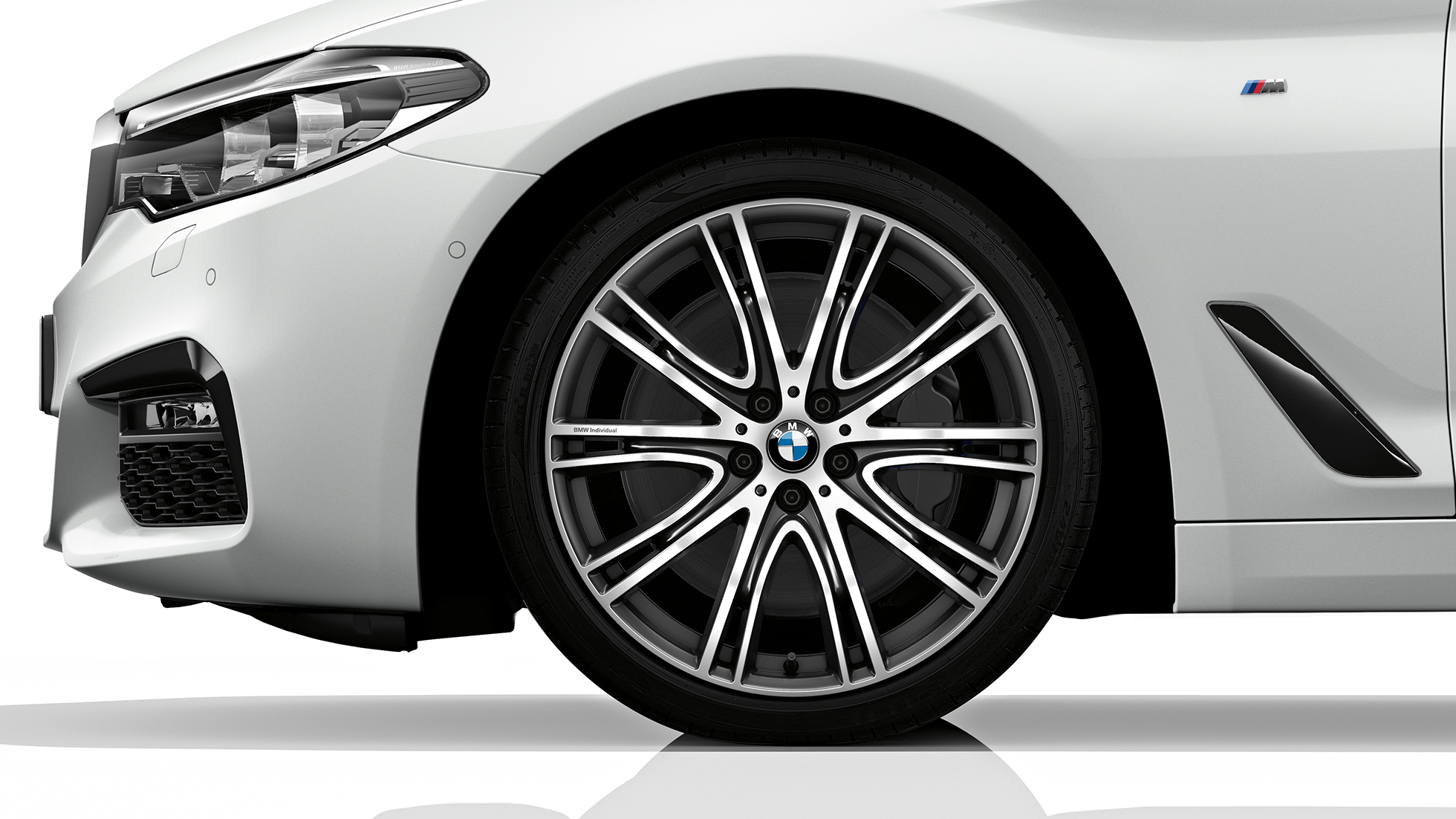 M Sportpakket wielen BMW 5 Serie Touring M Sportpakket BMW 5 Serie Touring 530d xDrive Touring G31 Alpinweiß wielen
