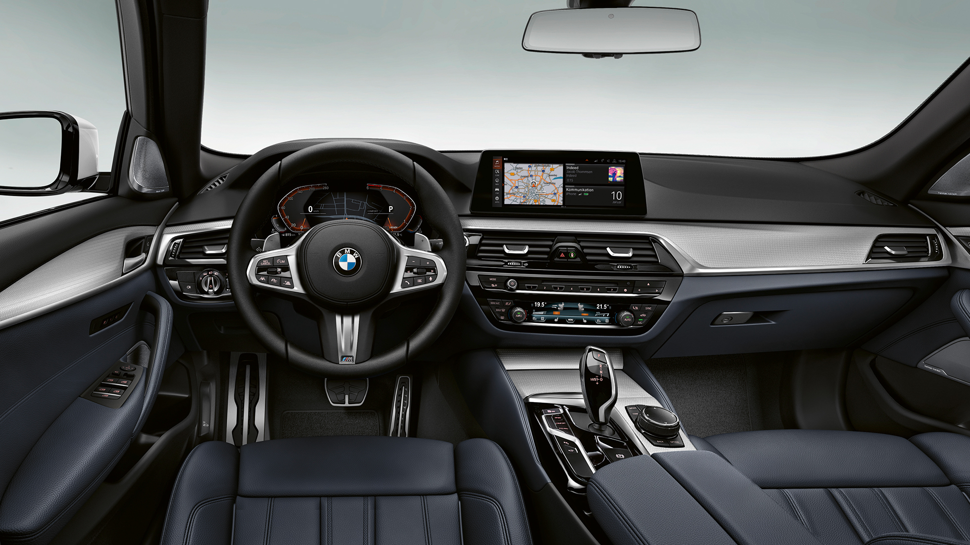 M Sportpakket cockpit BMW 5 Serie Touring G31 M Sportpakket BMW 5 Serie Touring 530d xDrive Touring G31 cockpit