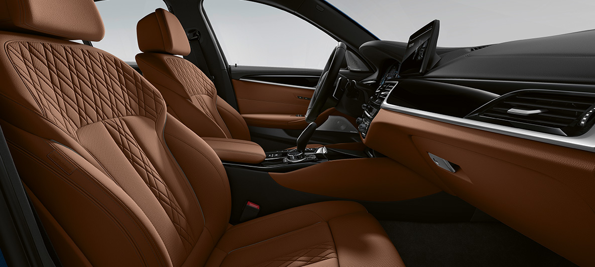 Volleder BMW 5 Serie Touring G31 Individual interieur Volleder BMW 5 Serie Touring Individual G31 facelift interieur cockpit