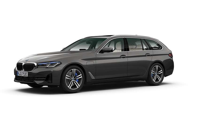 BMW 5 Serie Touring (G31) driekwart vooraanzicht stilstaand BMW 5 Serie Touring (G31) driekwart vooraanzicht stilstaand