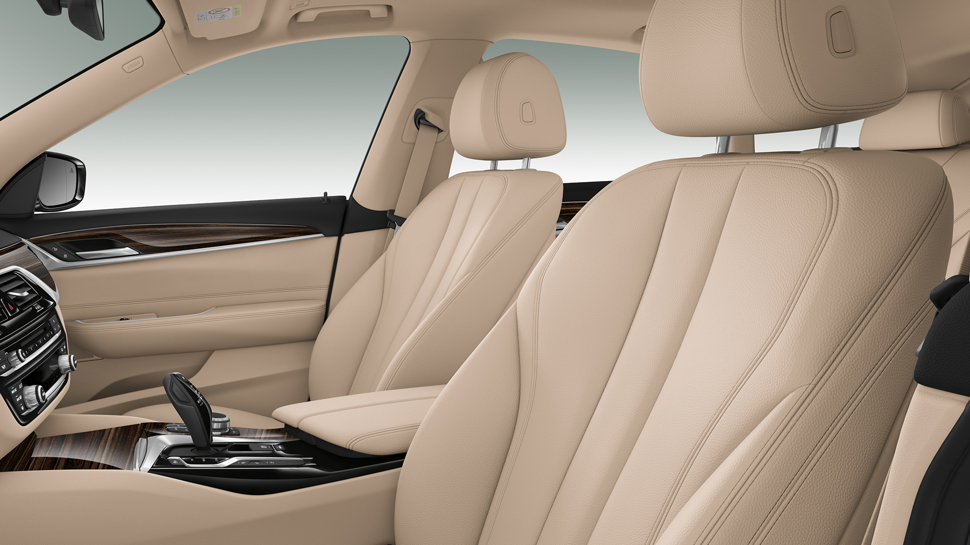BMW 6 Serie Gran Turismo G32 Luxury Line interieur Stoelen in leder Dakota BMW 6 Serie Gran Turismo G32 2017 Luxury Line interieur