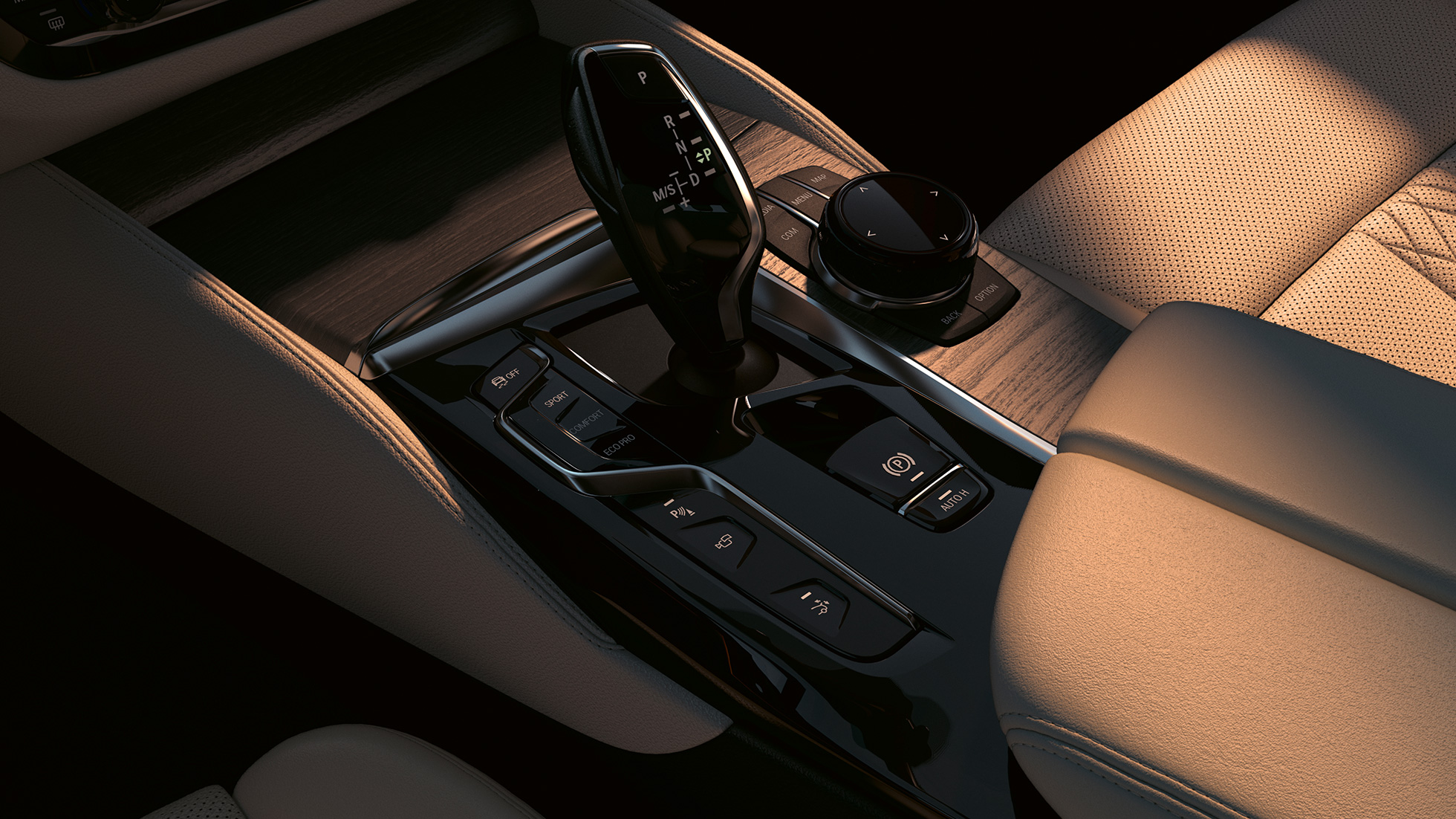 Bedieningselementen BMW 6 Serie Gran Turismo G32 Bedieningselementen BMW 6 Serie Gran Turismo 640i xDrive G32 interieur