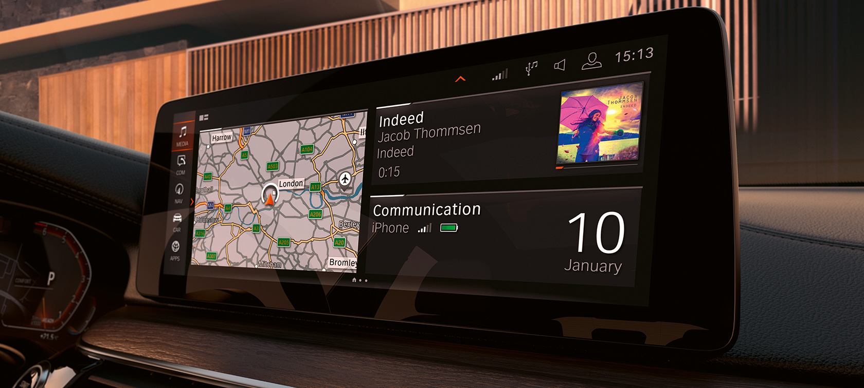 BMW 6 Serie Gran Turismo G32 technologieën Informatiedisplay BMW 6 Serie Gran Turismo F32 interieur