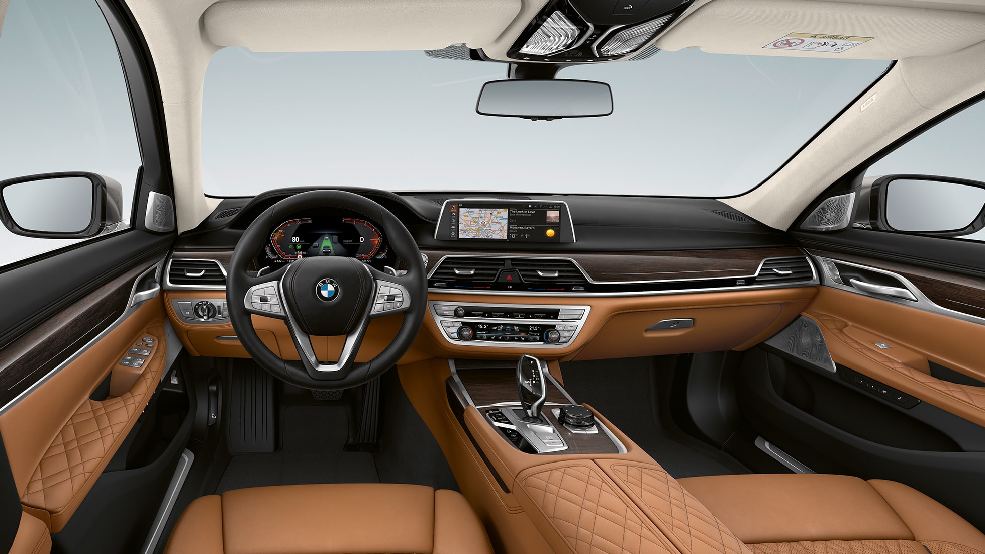 BMW 7 Serie Sedan met exterieurdesign Pure Excellence, interieur BMW 7 Serie Sedan met exterieurdesign Pure Excellence, interieur