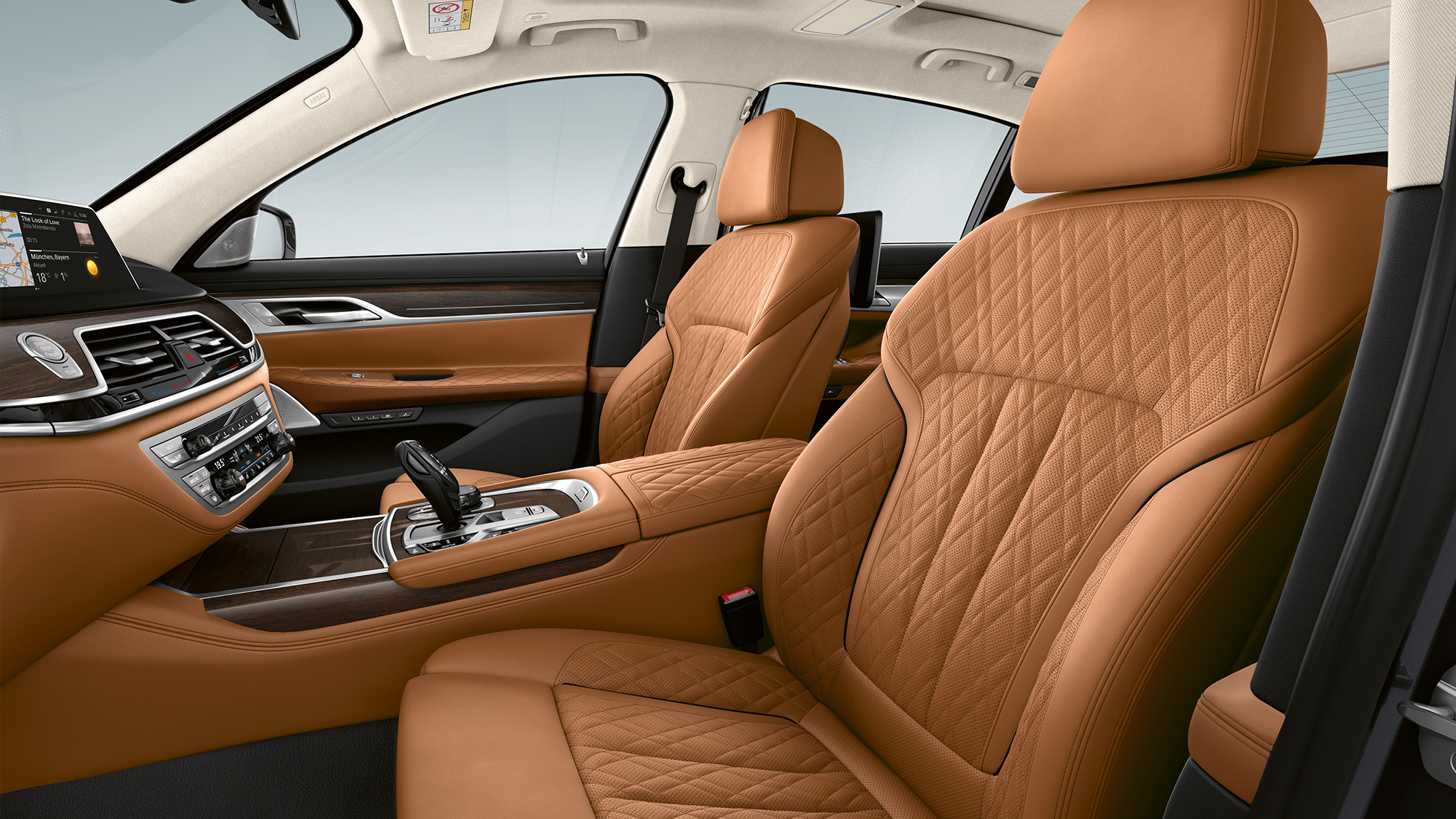 BMW 7 Serie Sedan met exterieurdesign Pure Excellence, lederen bekleding BMW 7 Serie Sedan met exterieurdesign Pure Excellence, nappalederen bekleding