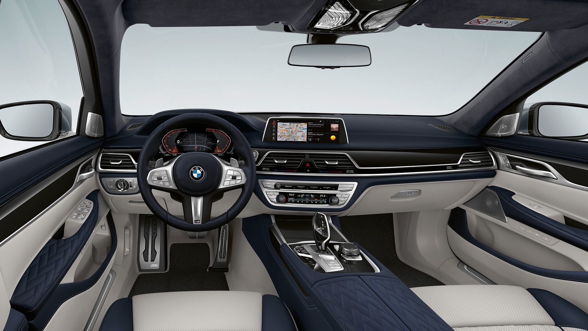 BMW 7 Serie Sedan M Sportpakket, interieur BMW 7 Serie Sedan M Sportpakket, interieur