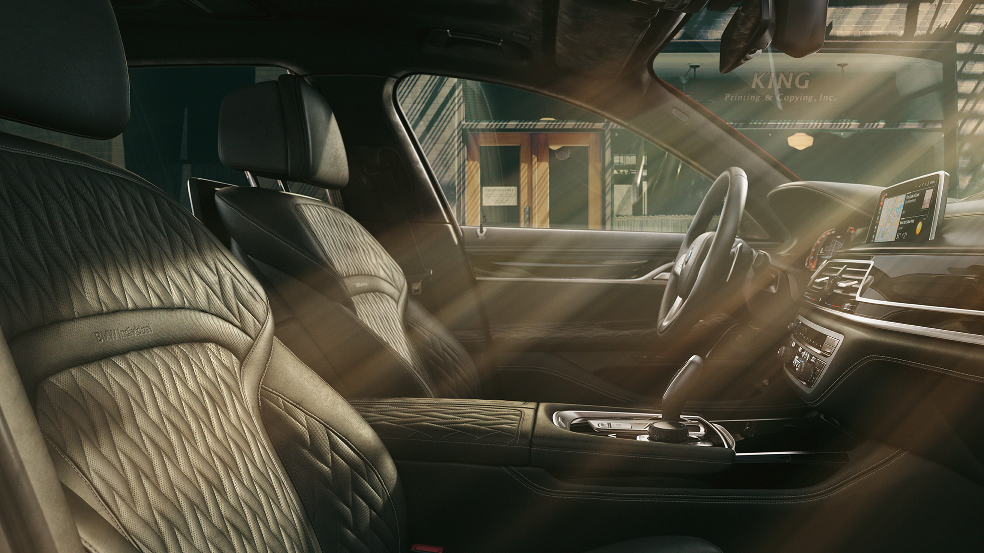 BMW Individual 7 Serie Sedan met interieur van hoge kwaliteit BMW Individual 7 Serie Sedan zwart interieur van hoge kwaliteit
