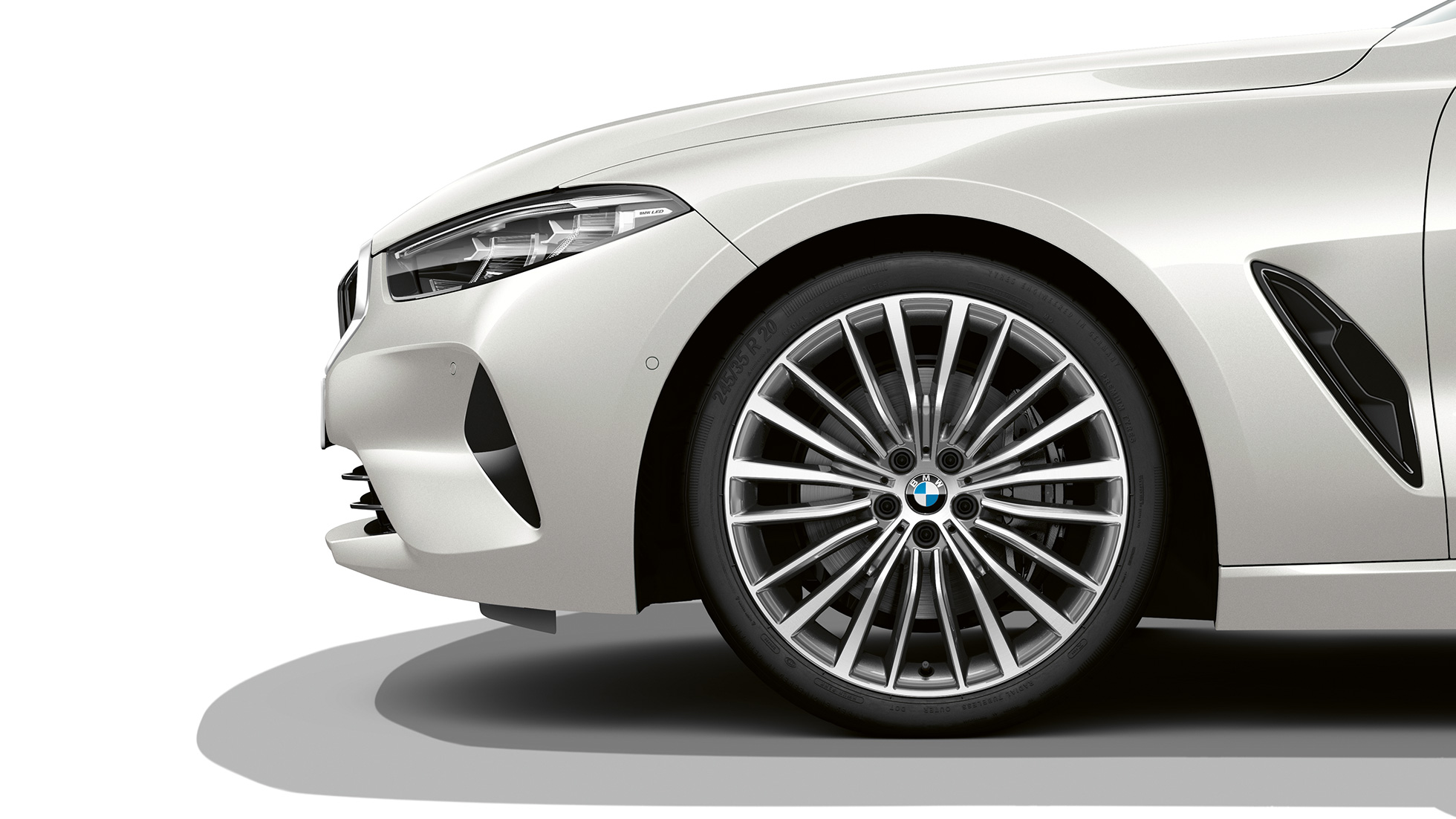 19 inch lichtmetalen wielen multispaak styling 731 Bicolor BMW 8 Serie Coupé, 19 inch lichtmetalen wielen multispaak styling 731 Bicolor