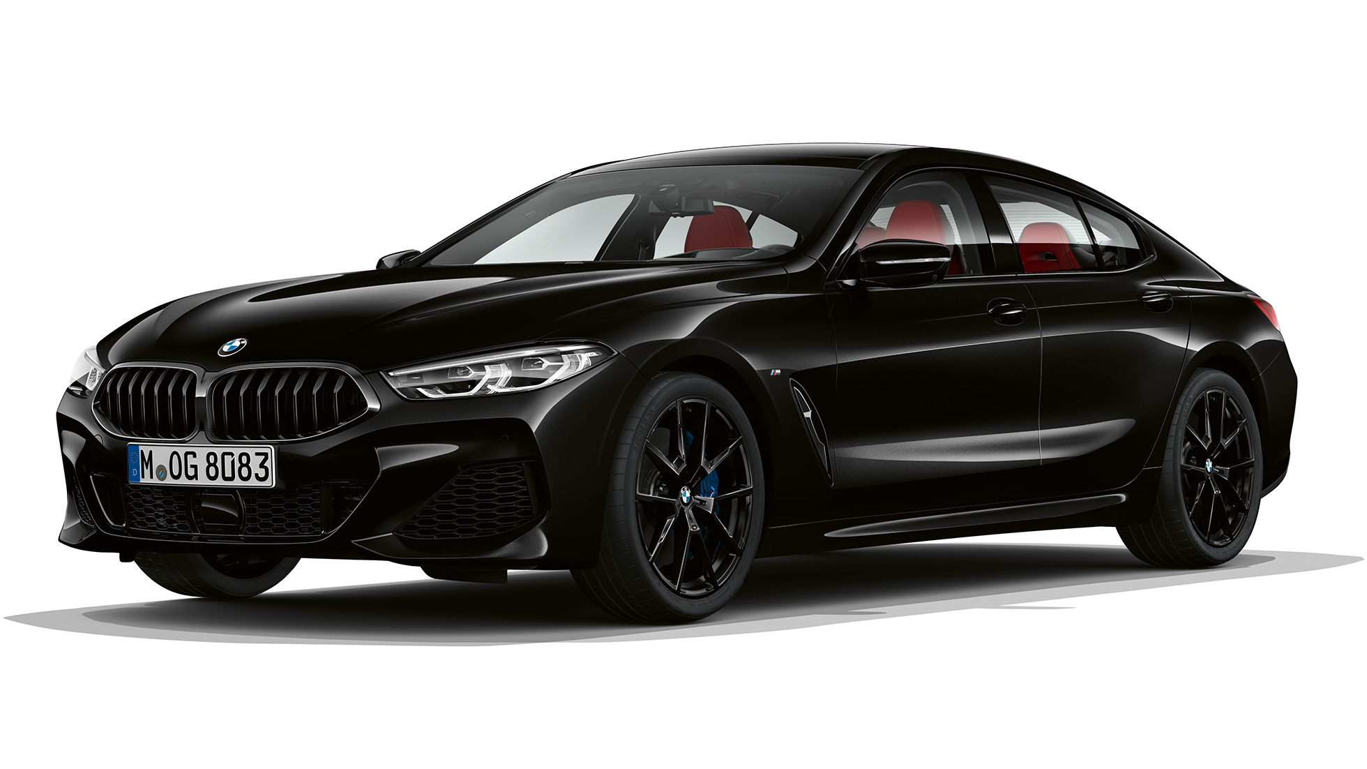 M Sportpakket driekwart vooraanzicht G16 BMW 8 Serie Gran Coupé, M Sportpakket driekwart vooraanzicht G16