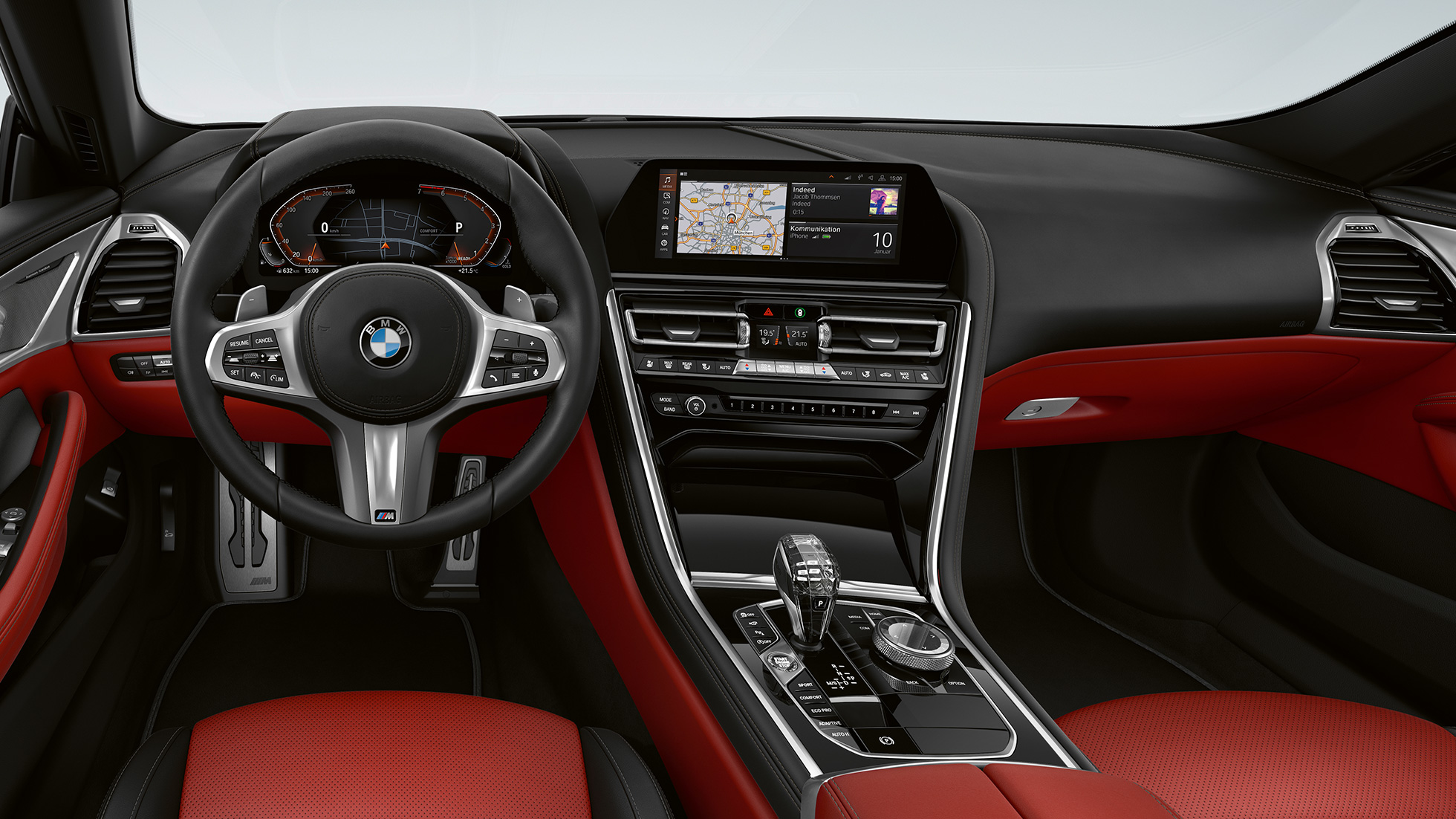 M Sportpakket cockpit G16 BMW 8 Serie Gran Coupé, M Sportpakket cockpit G16