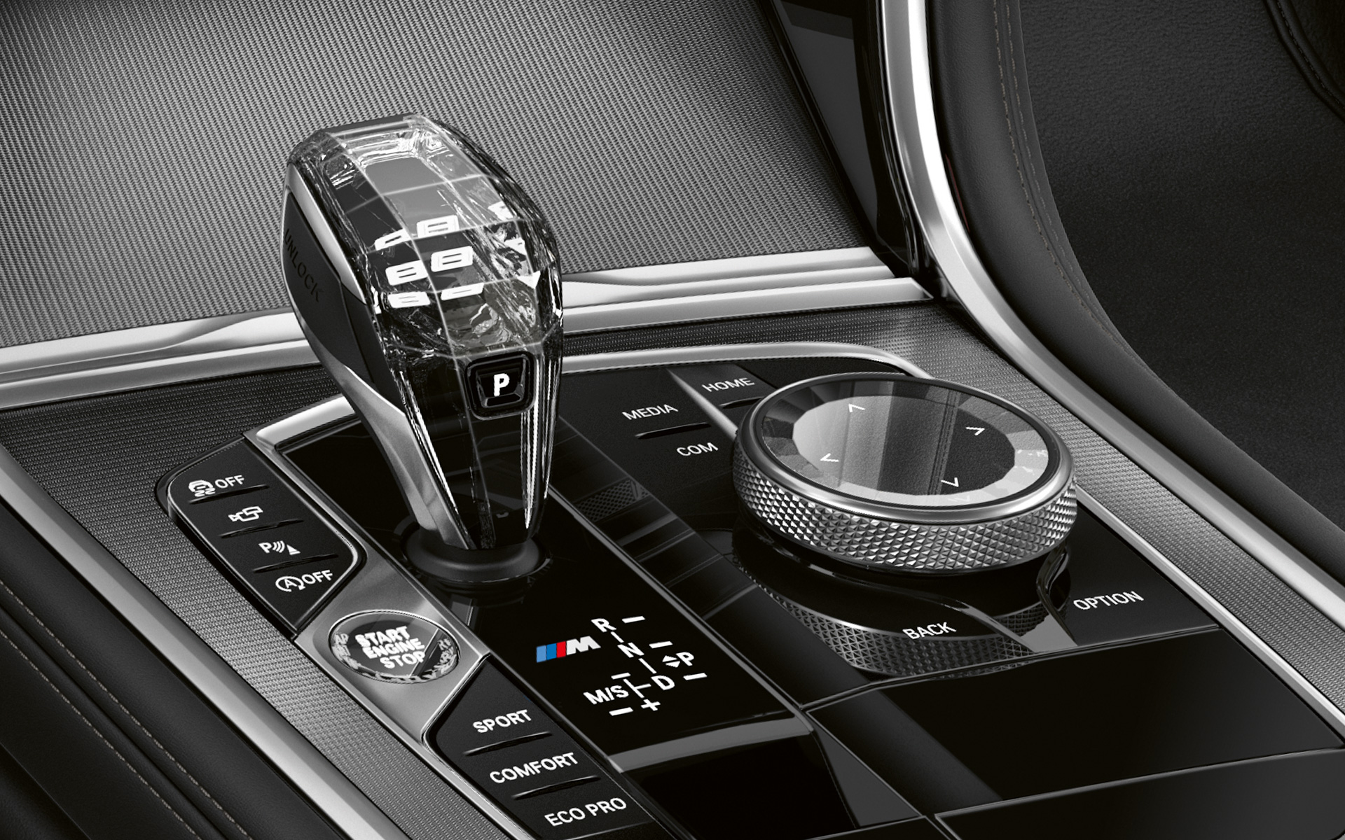 Pure Contrast cockpit BMW 8 Serie Gran Coupé, Pure Contrast cockpit