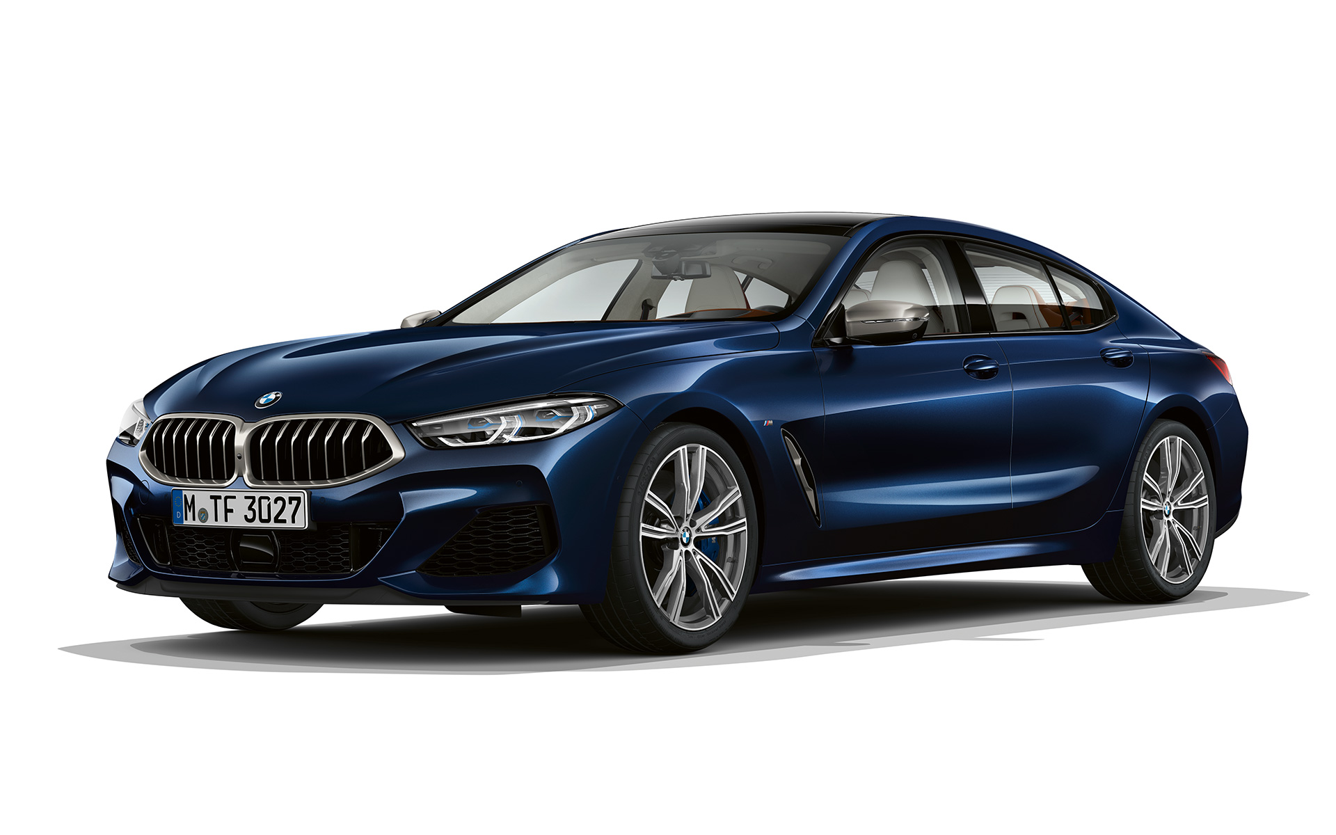 Individual Sophistication driekwart vooraanzicht BMW 8 Serie Gran Coupé, Individual Sophistication driekwart vooraanzicht