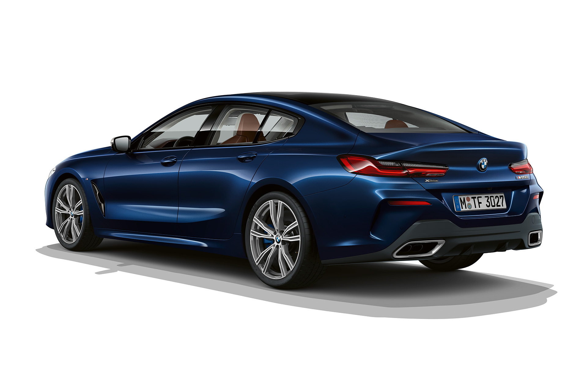 Individual Sophistication driekwart achteraanzicht BMW 8 Serie Gran Coupé, Individual Sophistication driekwart achteraanzicht
