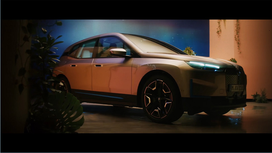 BMW iX i20 elektrische SUV interieur video BMW iX i20 elektrische SUV interieur video