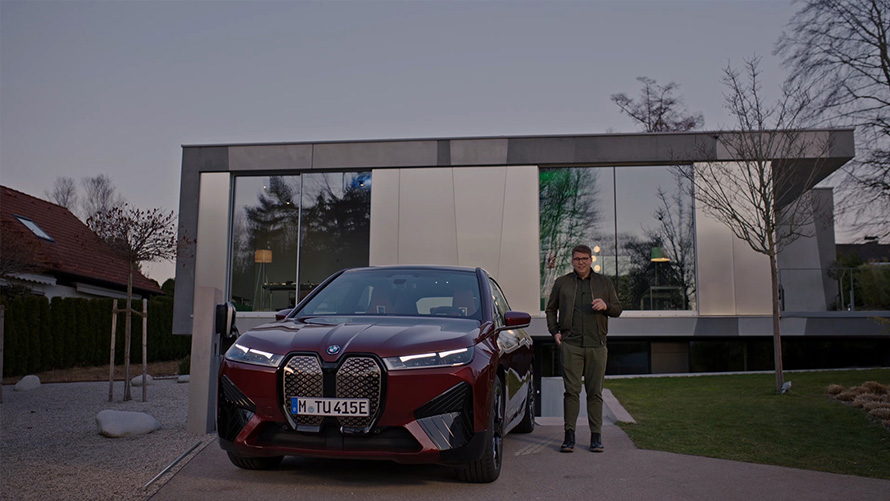 BMW iX i20 elektrische SUV Great Entrance Moments video BMW iX i20 elektrische SUV Great Entrance Moments video