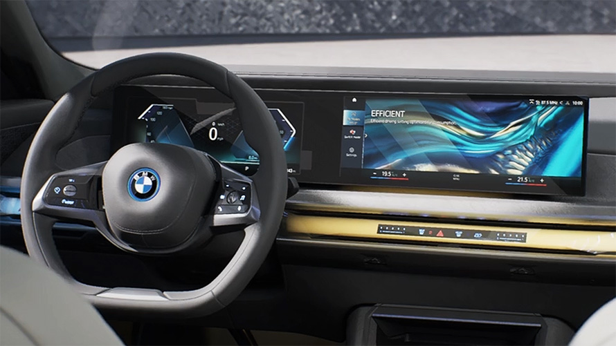 BMW i7 Sedan G70 Slim interieur video BMW i7 Sedan G70 Slim interieur video