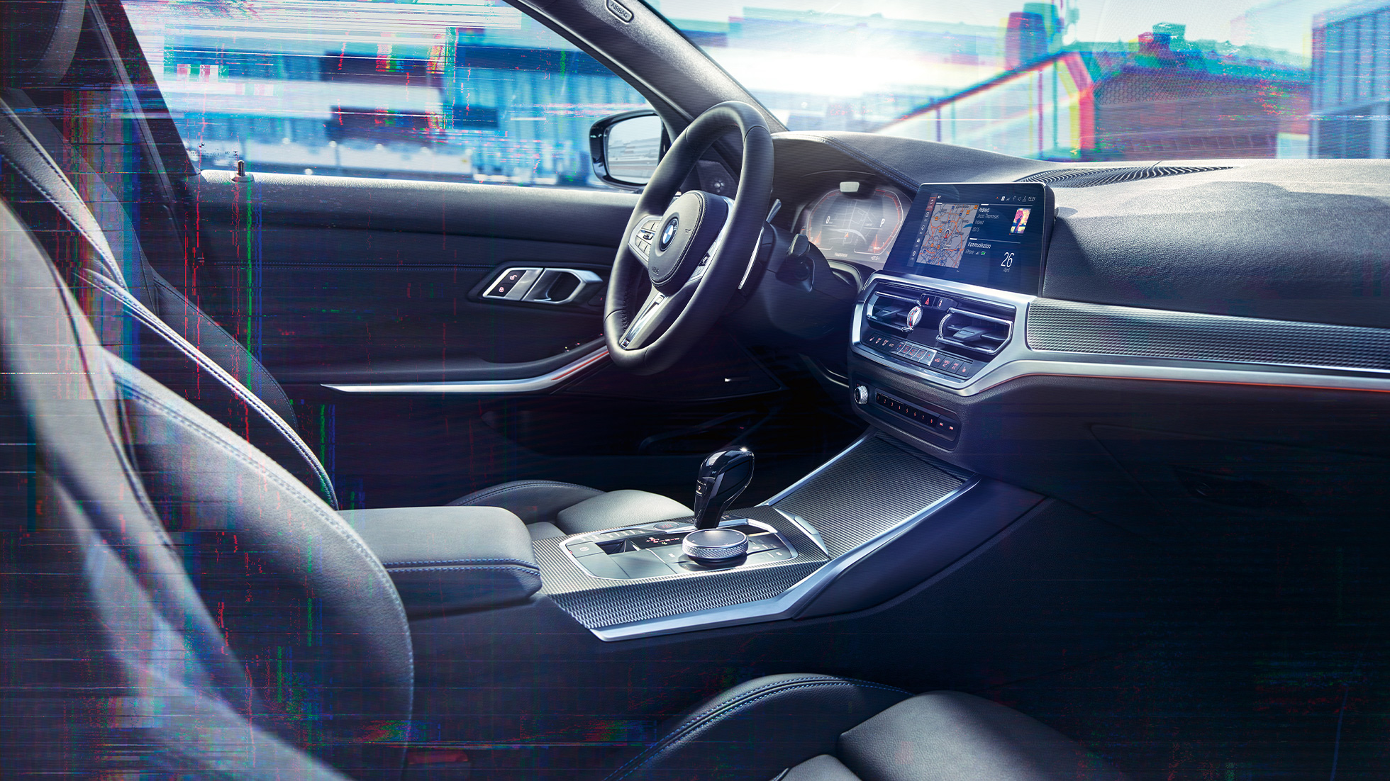 Interieur BMW M340i xDrive Sedan BMW M340i xDrive Sedan G20 Saphir Schwarz metallic interieur