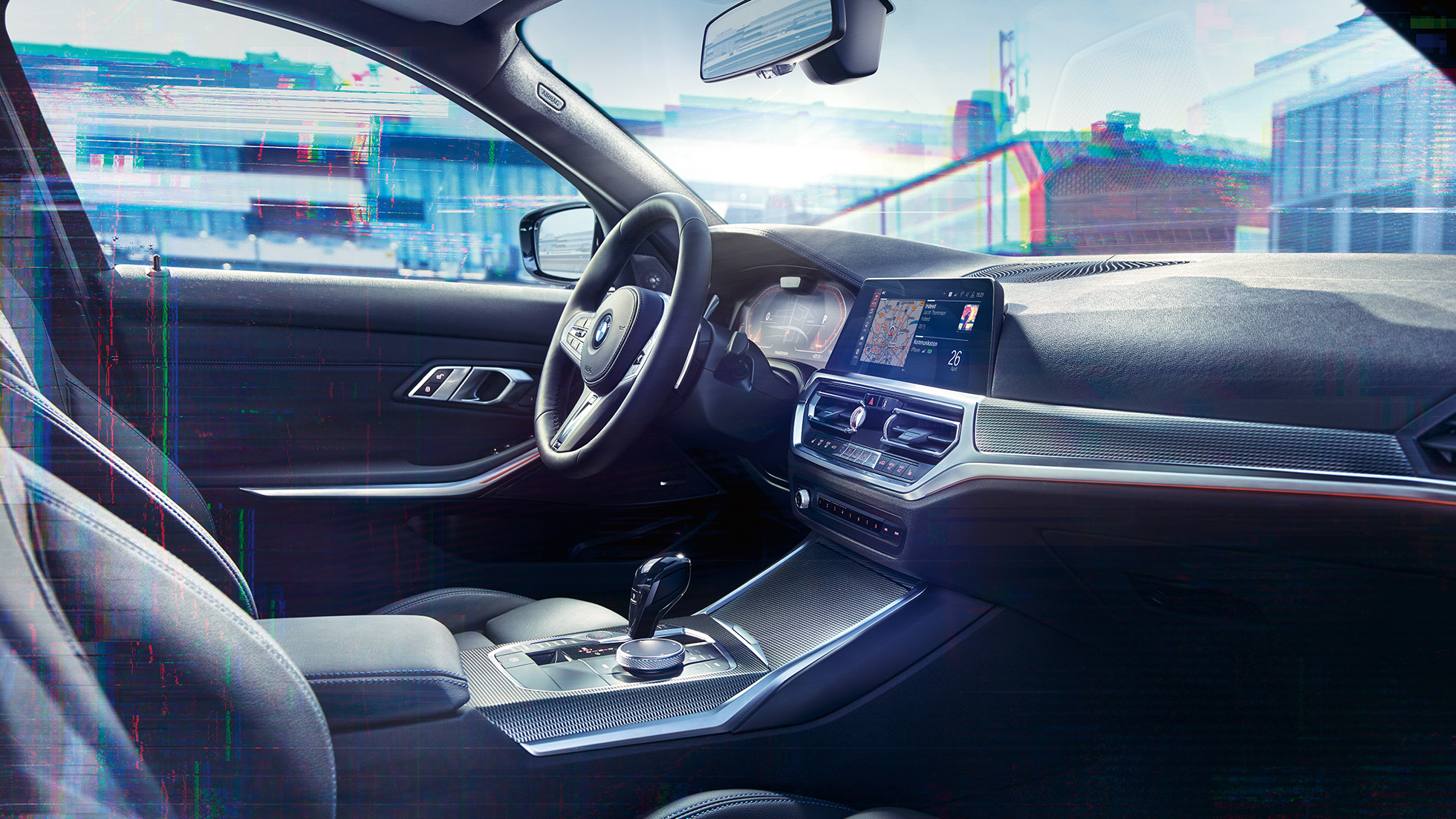 Interieur BMW M340i xDrive Sedan BMW M340i xDrive Sedan G20 Saphir Schwarz metallic interieur