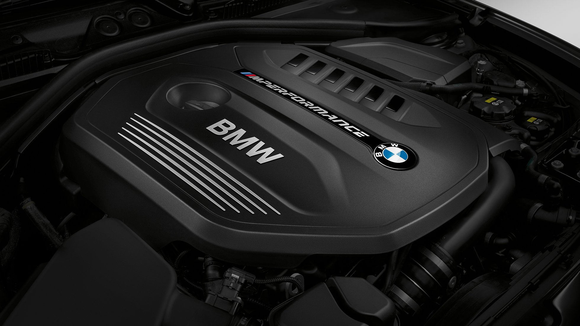 M TwinPower Turbo 6-cilinder benzinemotor BMW M240i Coupé M TwinPower Turbo 6-cilinder benzinemotor BMW M240i Coupé F22 2017 Sunset Orange metallic