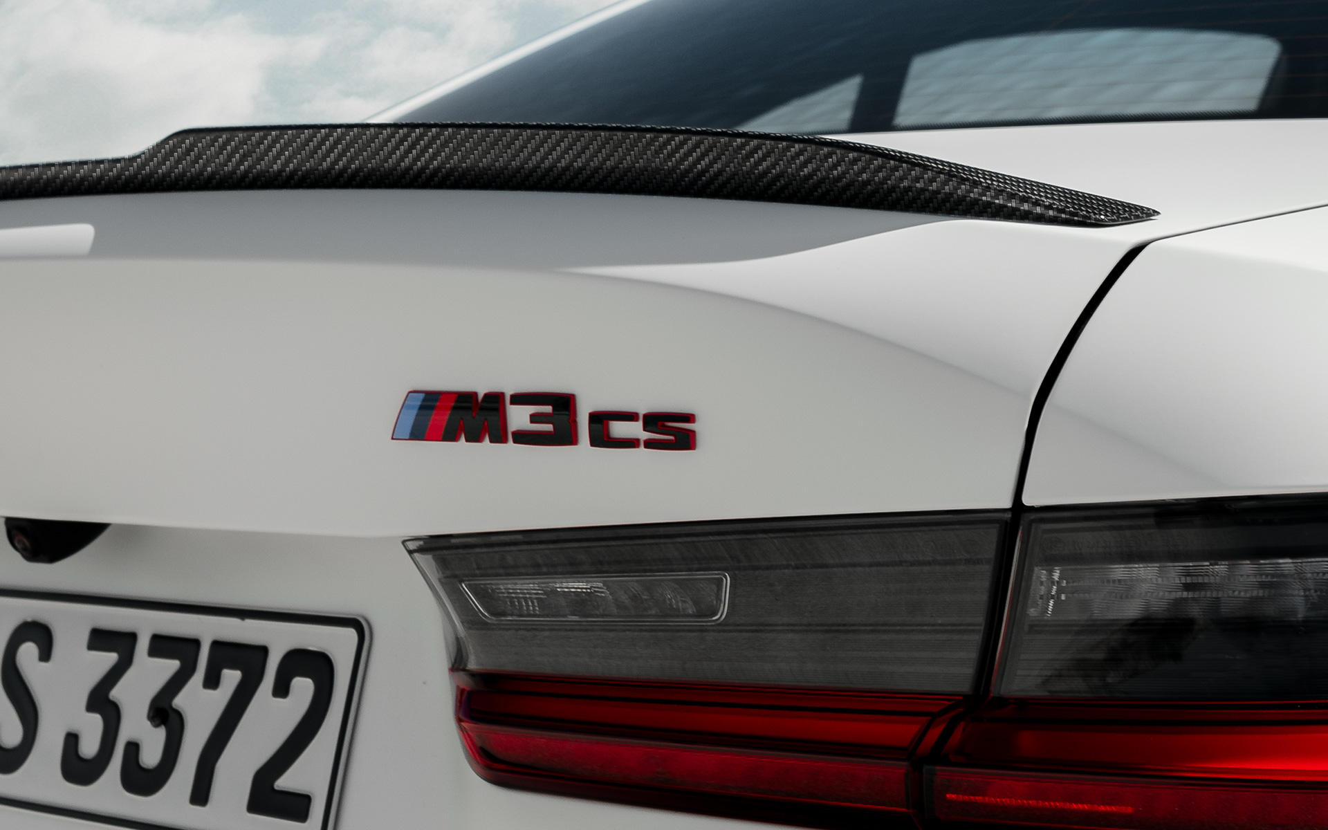 CS specifieke emblemen BMW M3 CS G80 BMW M3 CS G80 CS specifieke emblemen