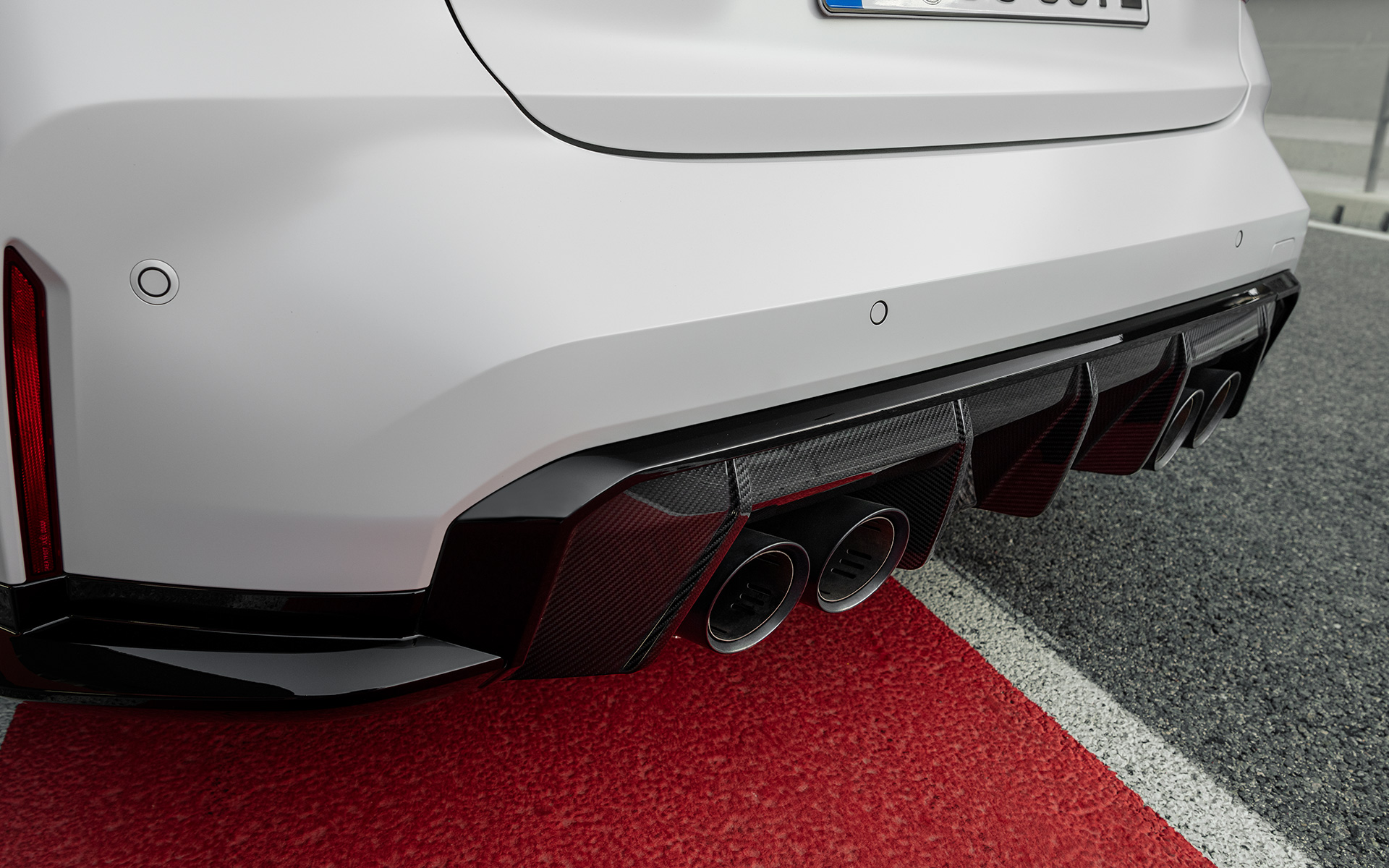 M Titan einddempers BMW M3 CS G80 BMW M3 CS G80 M Titan einddempers