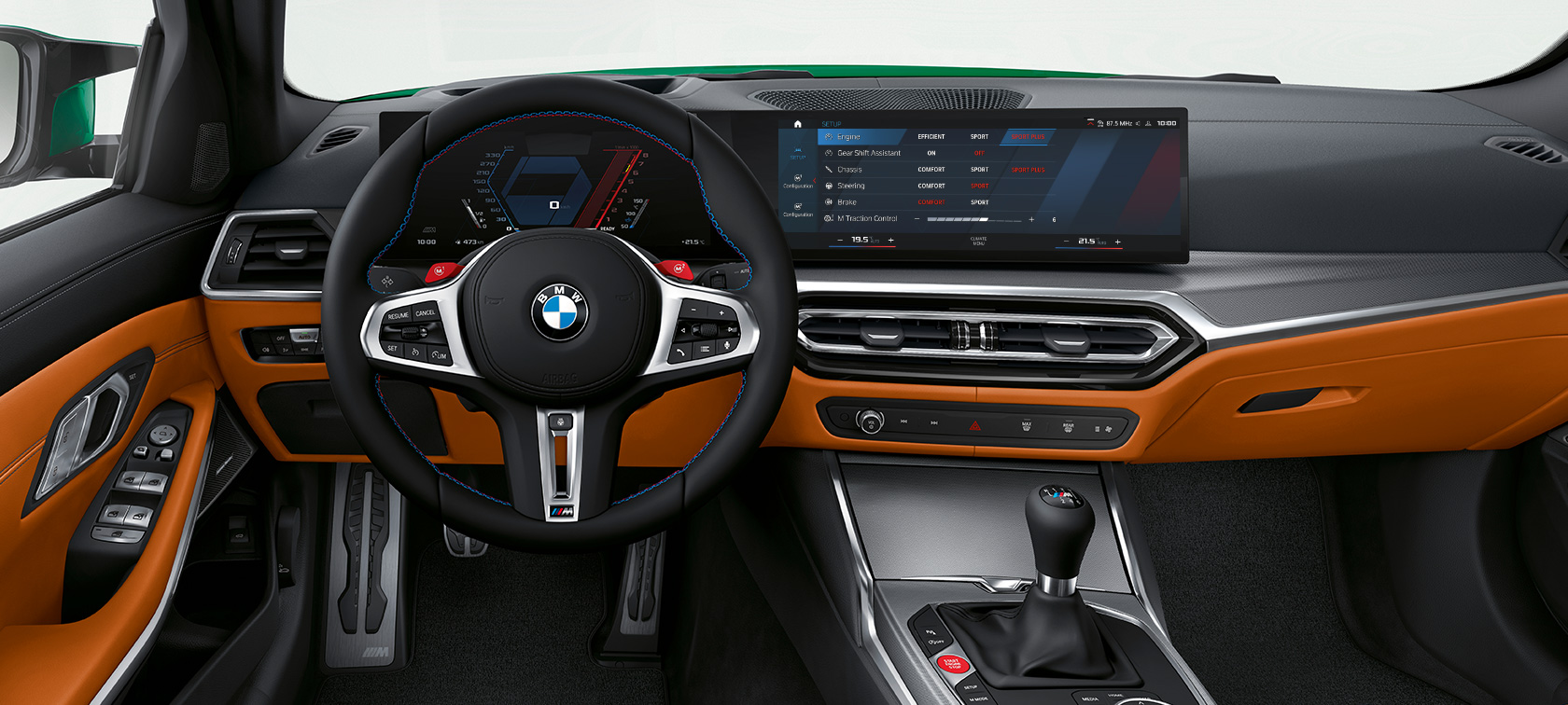 BMW M3 CS G80 cockpit BMW M3 CS G80 cockpit interieur