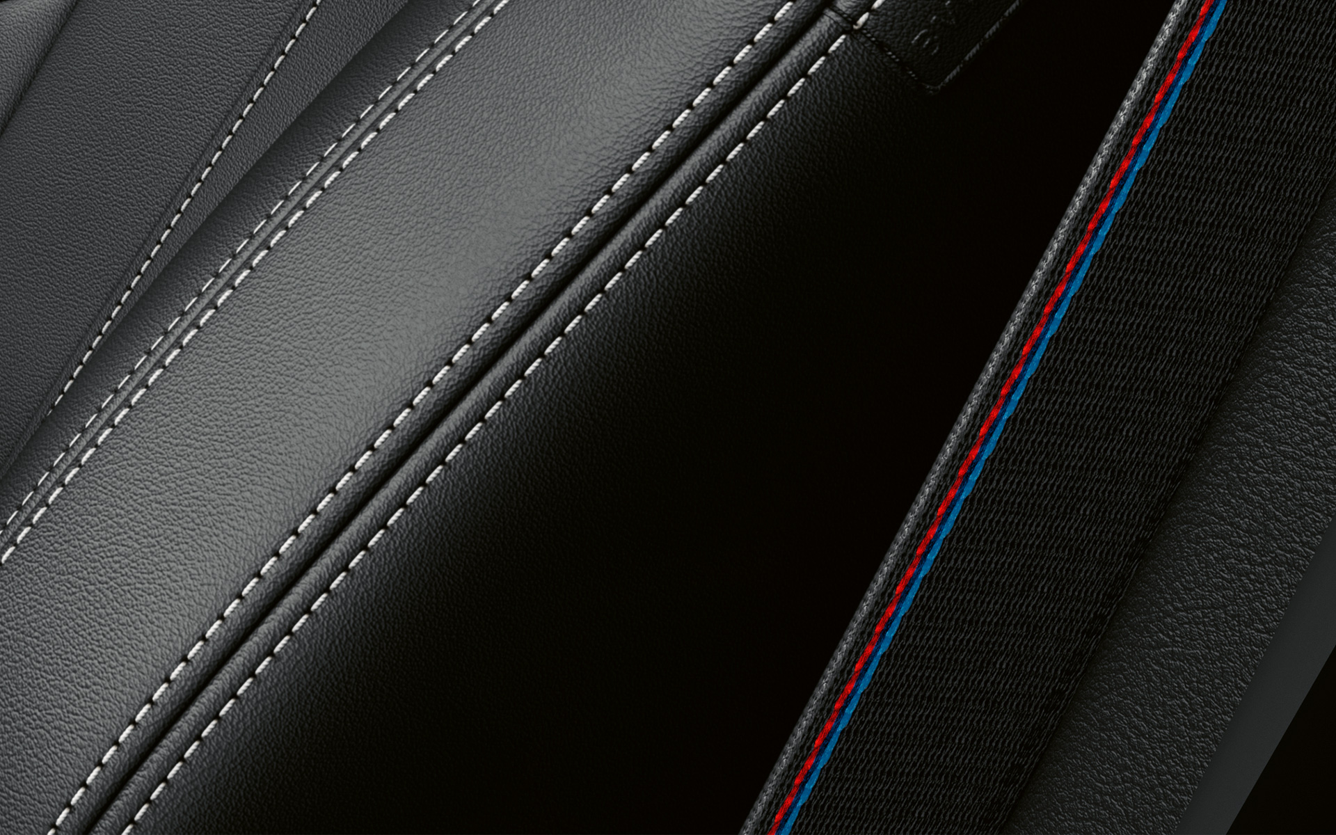M veiligheidsgordel BMW M340i xDrive Sedan G20 BMW M340i xDrive Sedan G20 M veiligheidsgordels close-up
