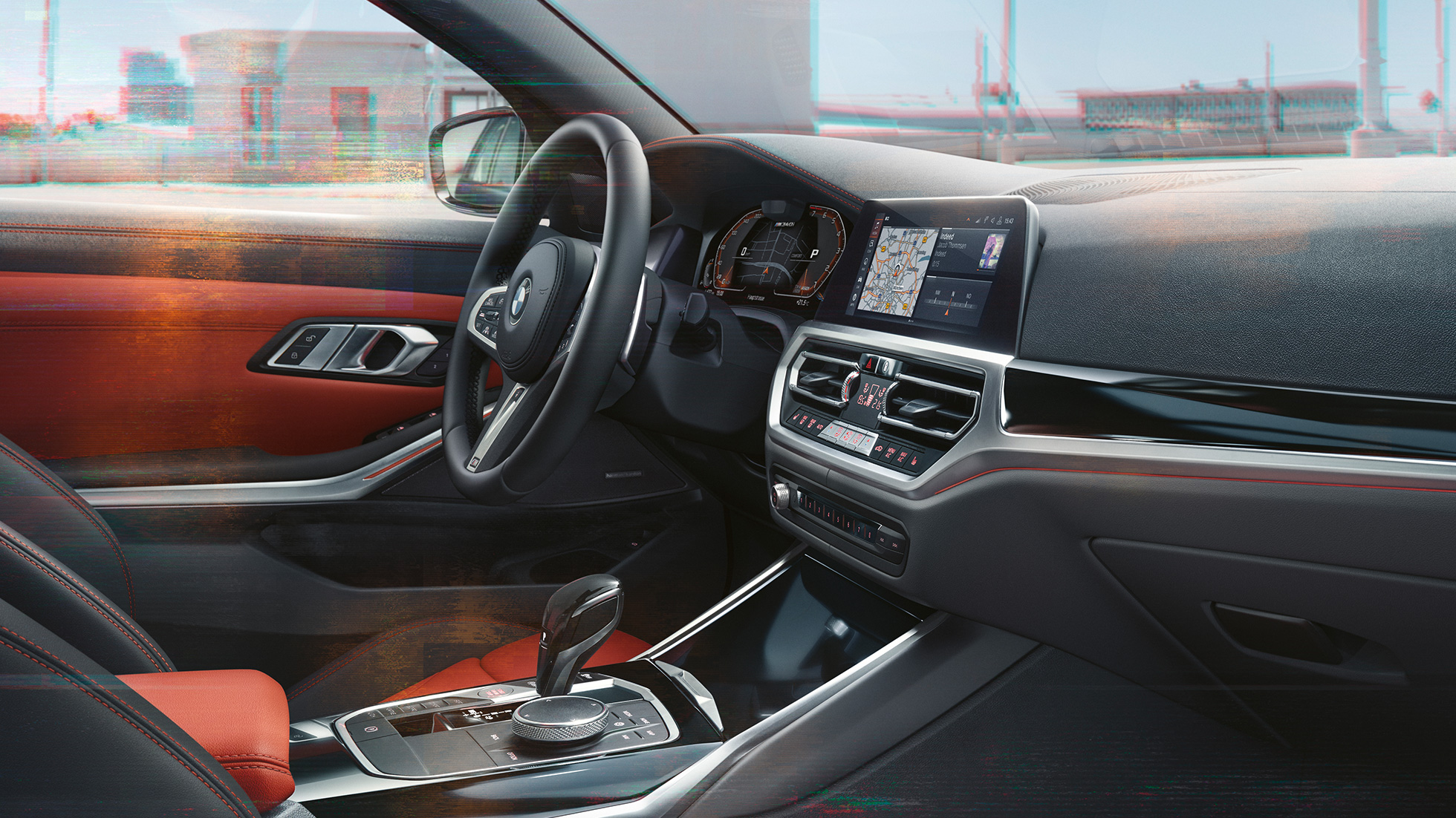 Interieurdesign BMW M340i xDrive Touring, interieurdesign