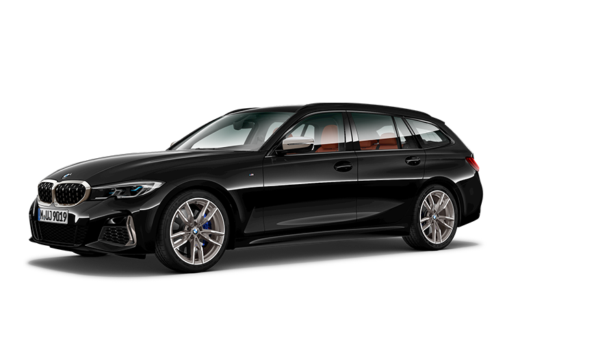 BMW 3 Serie BMW 3 Serie Touring M model G21 driekwart zijaanzicht BMW 3 Serie BMW 3 Serie Touring M model G21 driekwart zijaanzicht