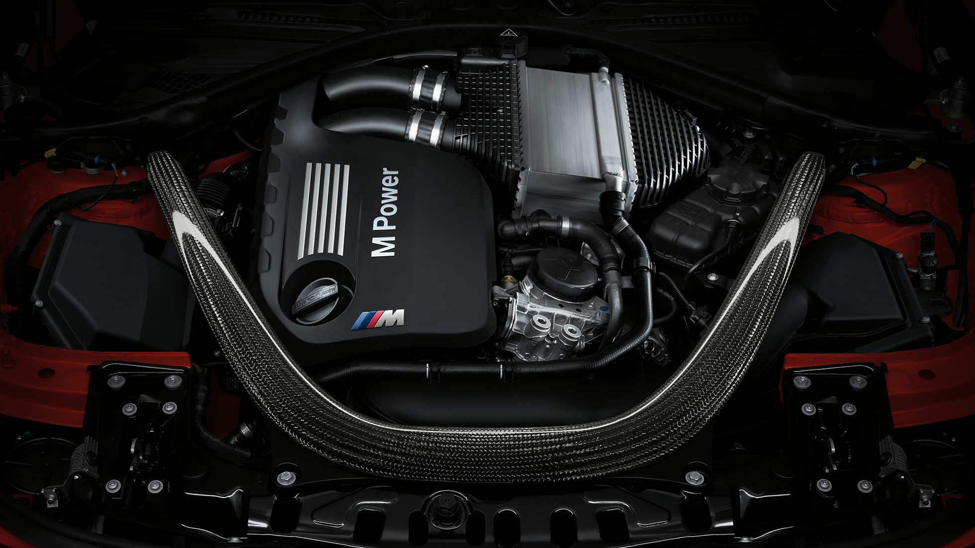 BMW M4 Coupé, 6-cilinder-in-lijn benzinemotor BMW M4 Coupé, M TwinPower Turbo 6-cilinder-in-lijn benzinemotor