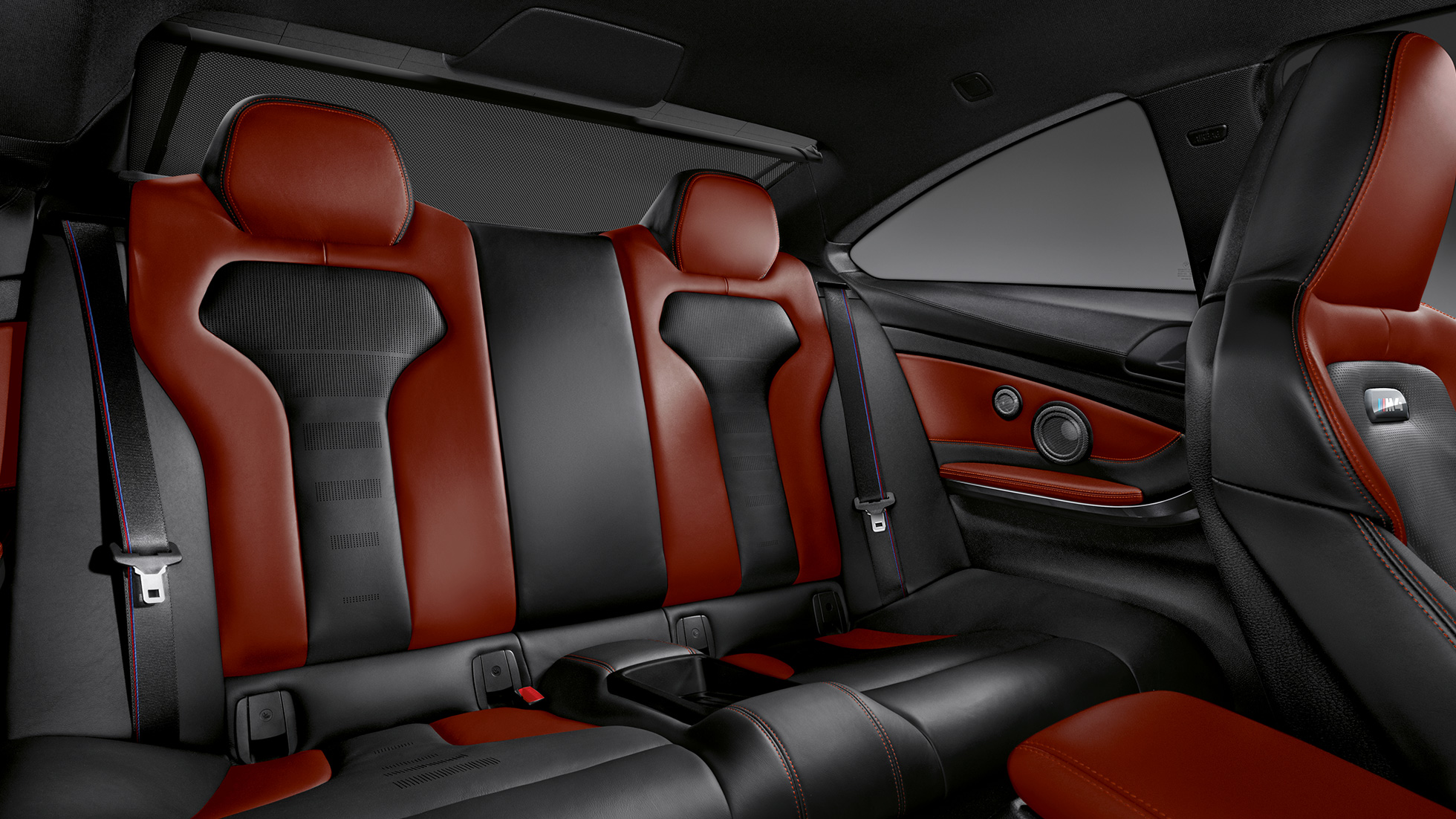 BMW M4 Coupé, bekleding BMW M4 Coupé, design, bekleding, interieur