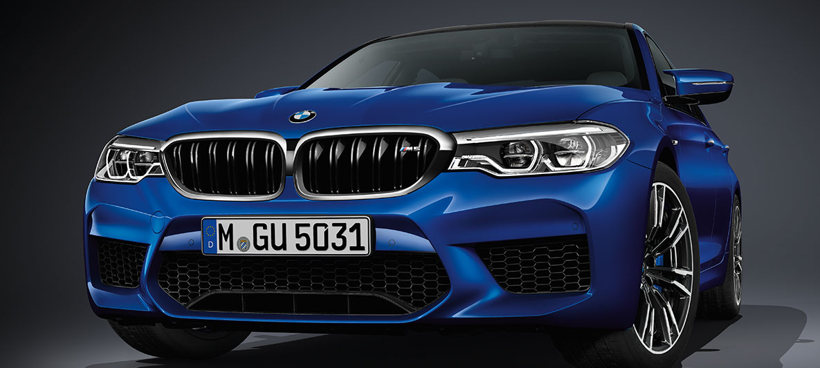 M5 design voorzijde BMW M5 vooraanzicht