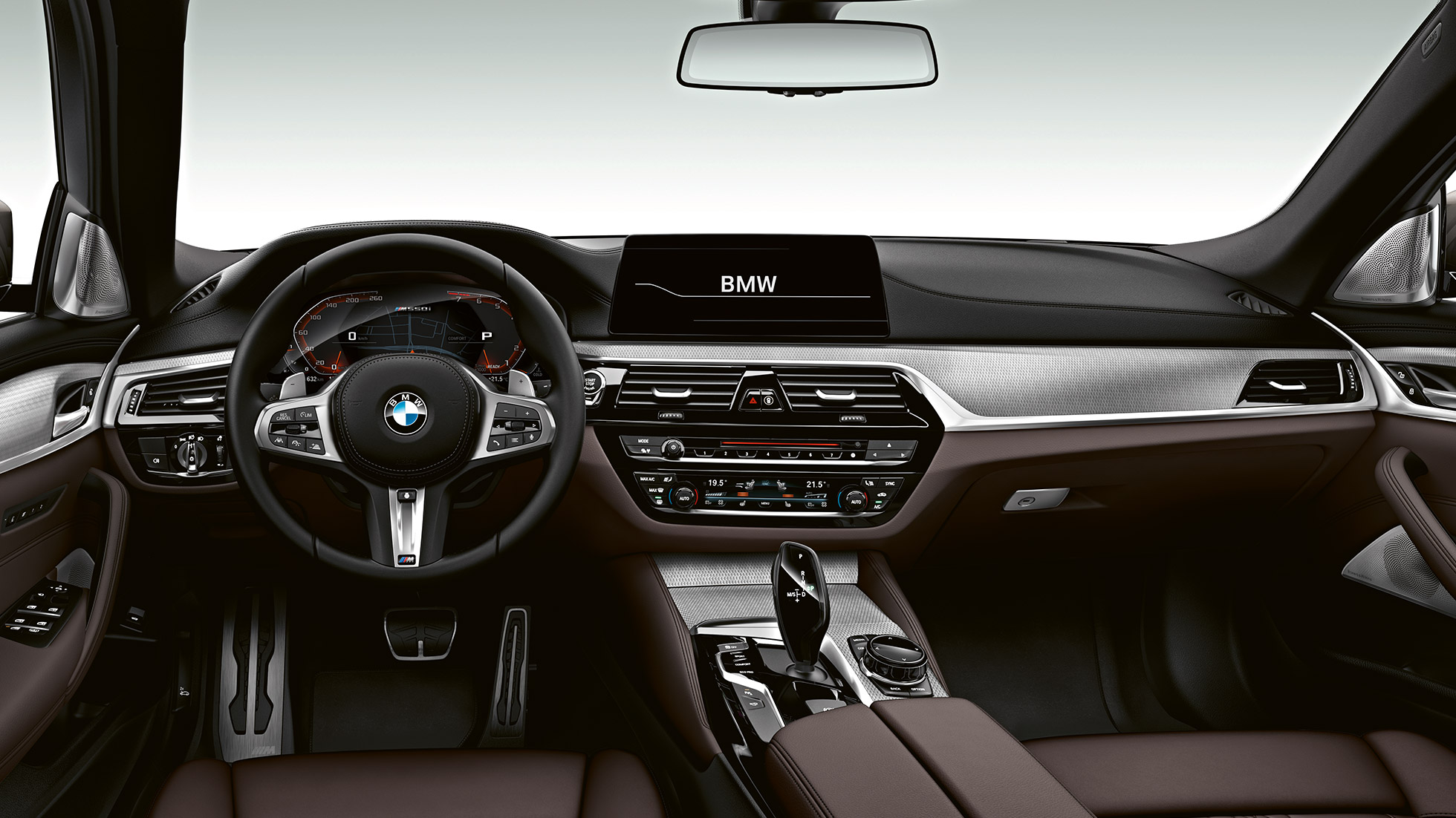 Interieurdesign BMW M550i en BMW M550d cockpit