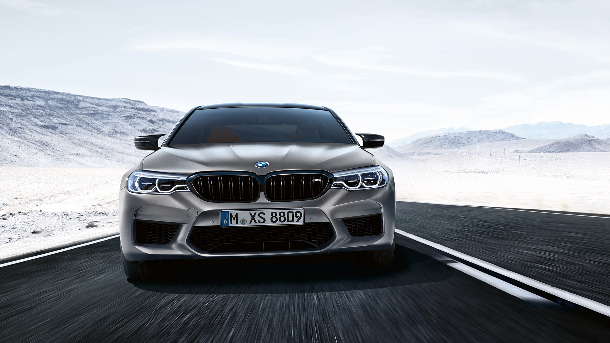 Design voorzijde BMW M5 Competition design vooraanzicht