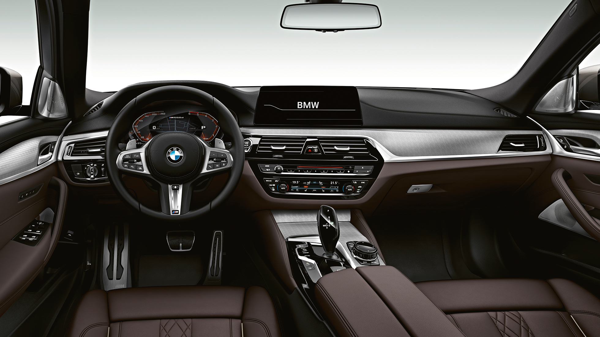 Cockpit BMW M550d xDrive Touring Cockpit BMW M550d xDrive Touring G31 interieur