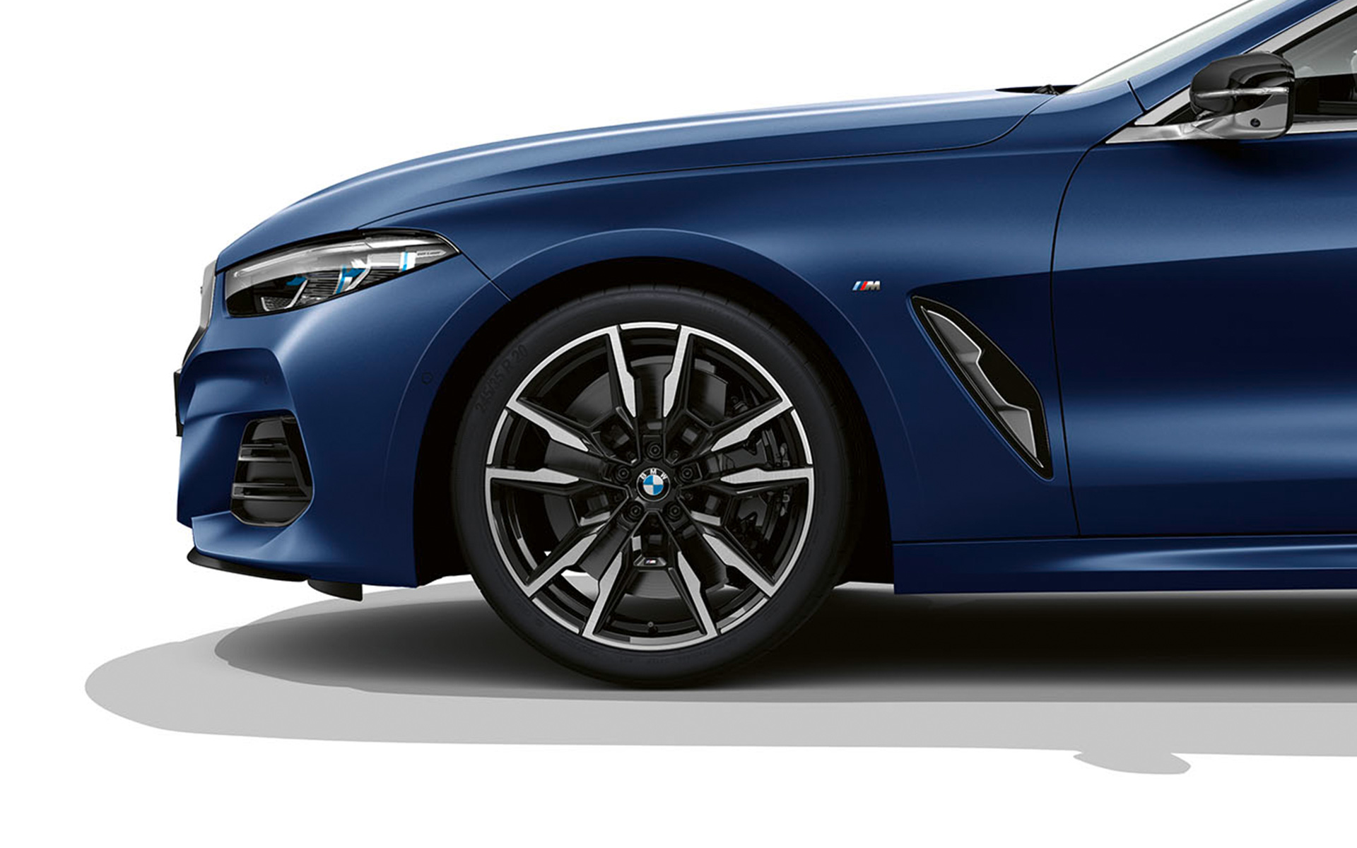 Lichtmetalen M wielen in Dubbelspaak styling 895 M Bicolor BMW M850i xDrive Gran Coupé F93 LCI facelift BMW M850i xDrive Gran Coupé F93 LCI facelift lichtmetalen M wielen in Dubbelspaak styling 895 M Bicolor