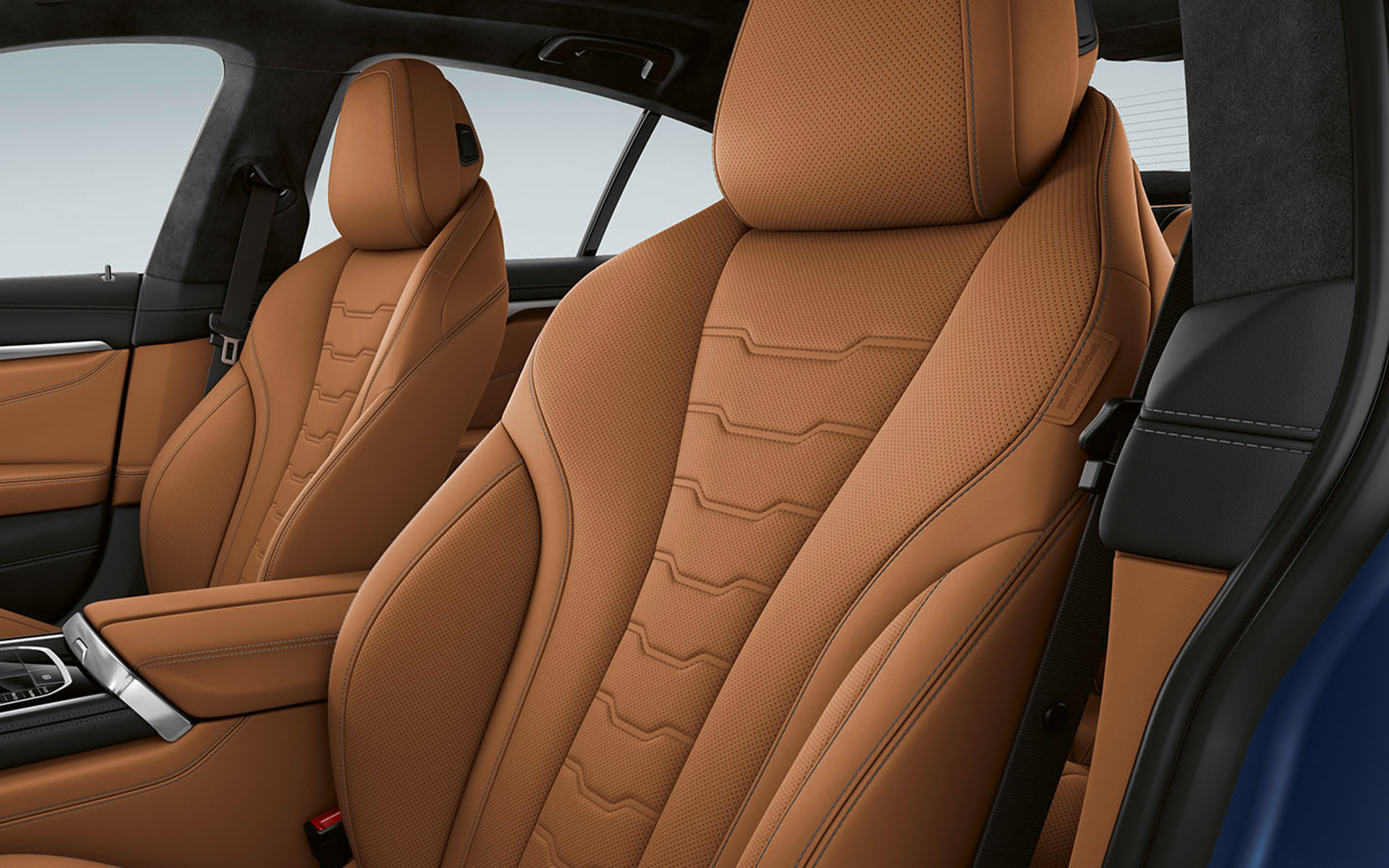 Multifunctionele stoelen BMW M850i xDrive Gran Coupé F93 facelift BMW M850i xDrive Gran Coupé F93 LCI facelift interieur multifunctionele stoelen