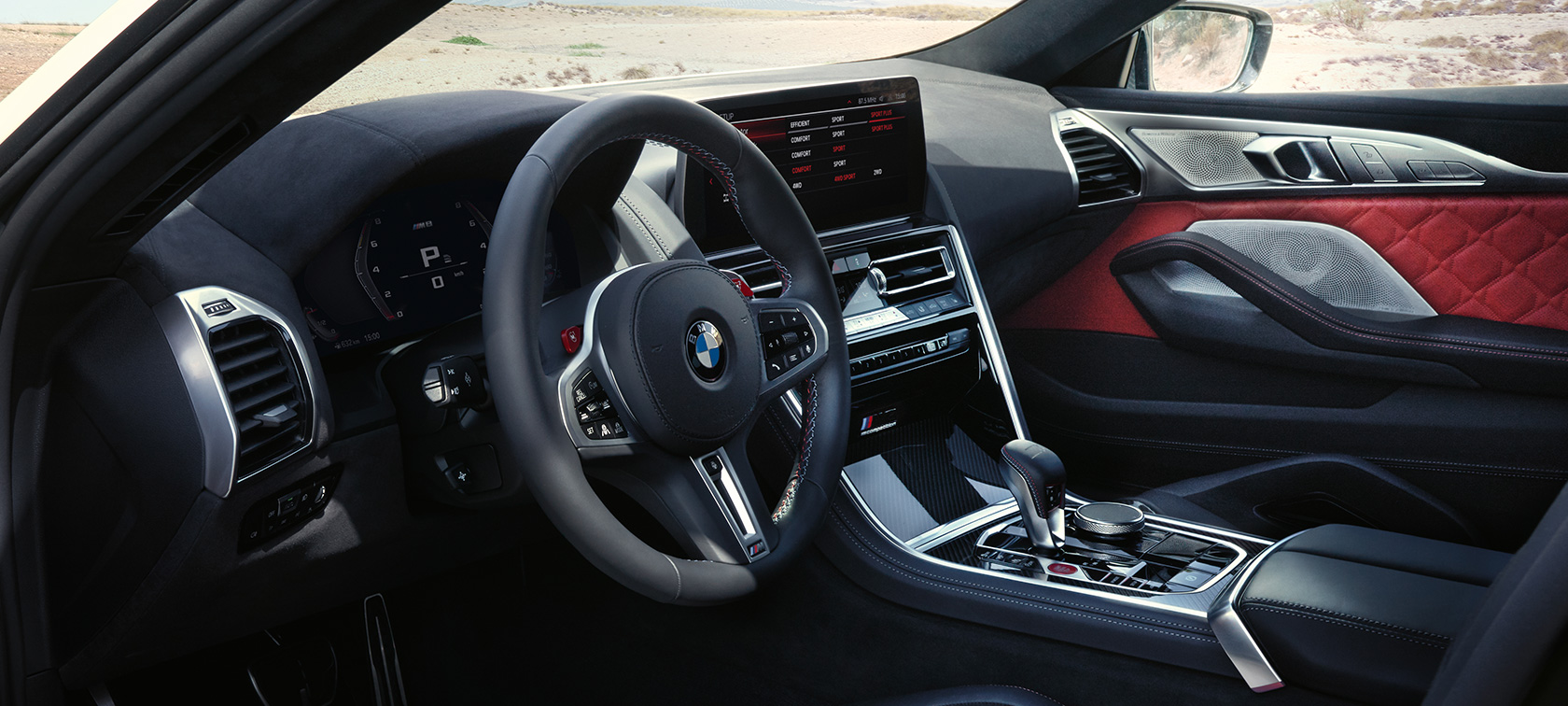 Cockpit BMW M8 Competition Gran Coupé F93 LCI facelift BMW M8 Competition Gran Coupé F93 LCI facelift interieur cockpit