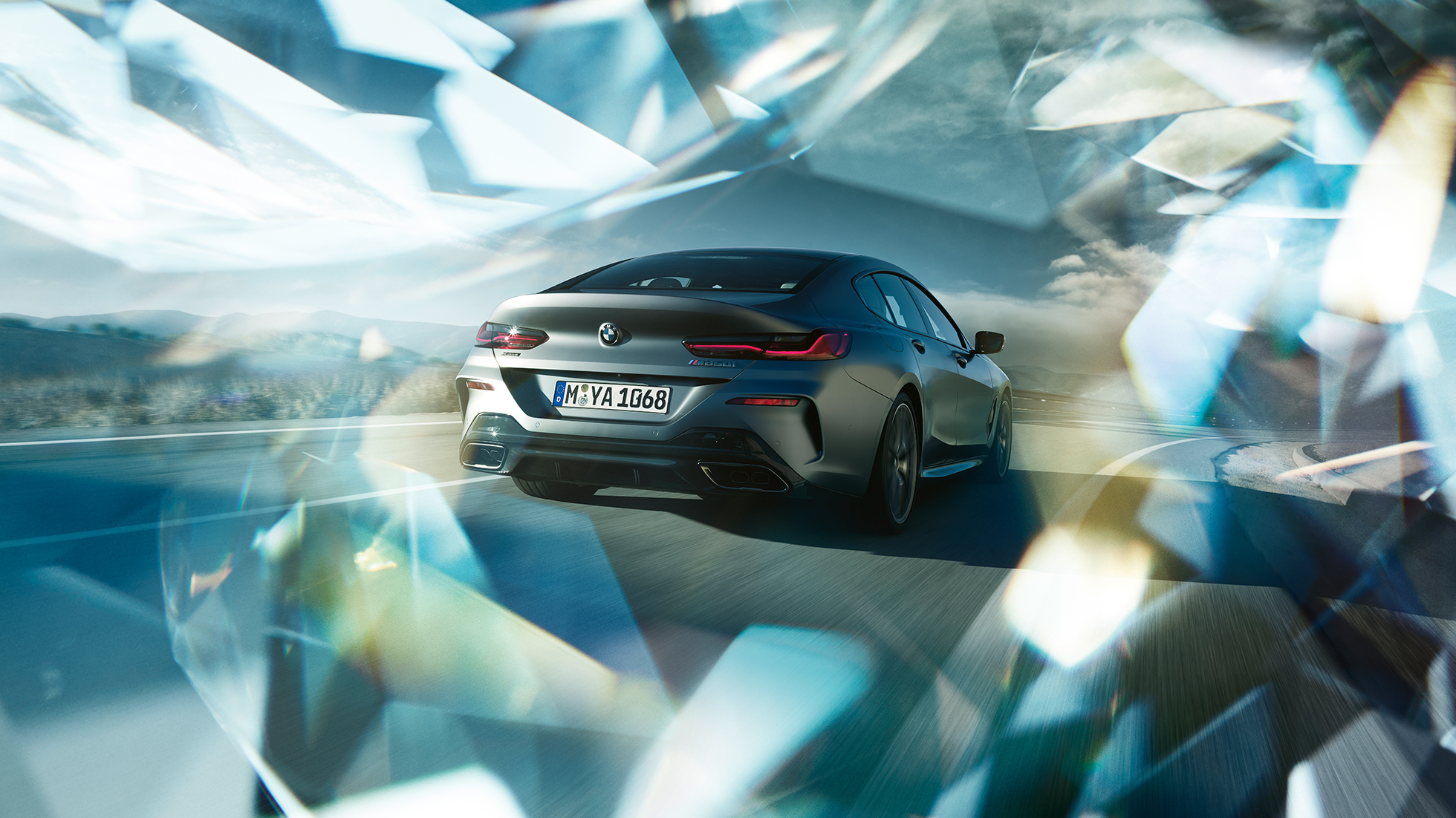 M Sportuitlaatsysteem BMW M850i xDrive Gran Coupé, M Sportuitlaatsysteem