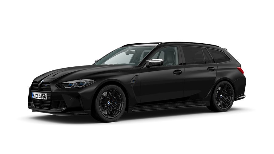 BMW M modellen BMW M3 Competition Touring G81 driekwart zijaanzicht BMW M modellen BMW M3 Competition Touring G81 driekwart zijaanzicht