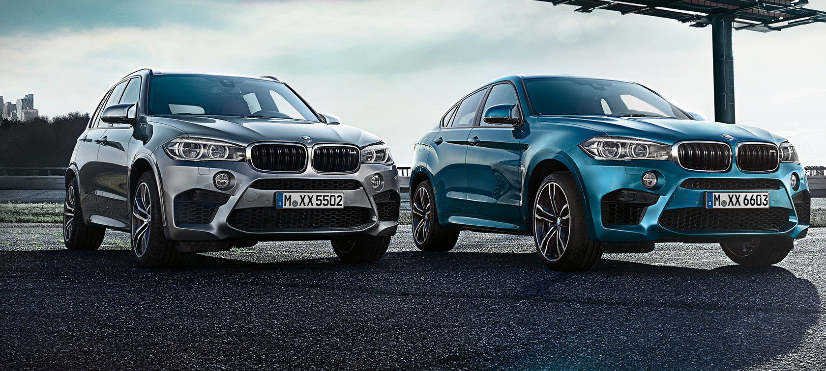De BMW X6 M. De BMW X6 M.