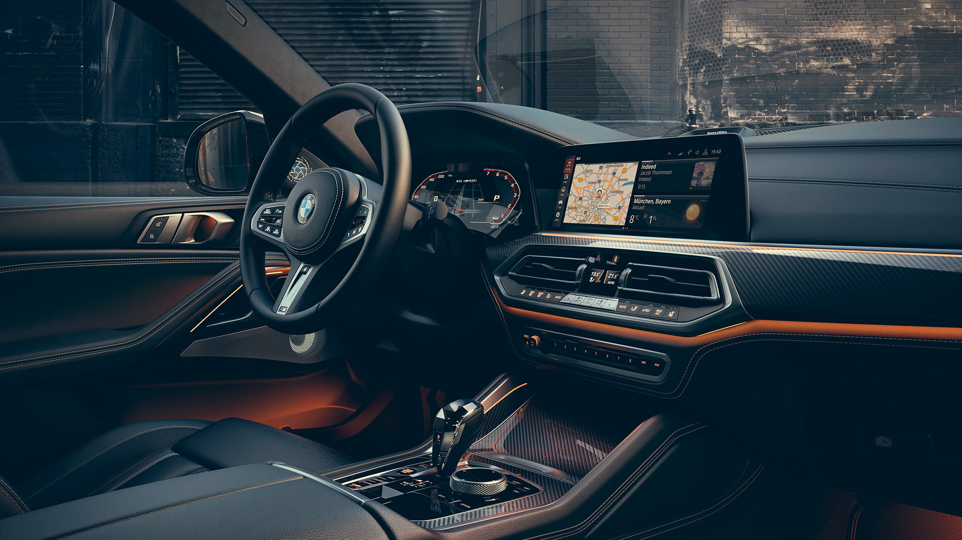Interieurdesign BMW X6 M50i G06 Interieurdesign BMW X6 M50i G06 cockpit