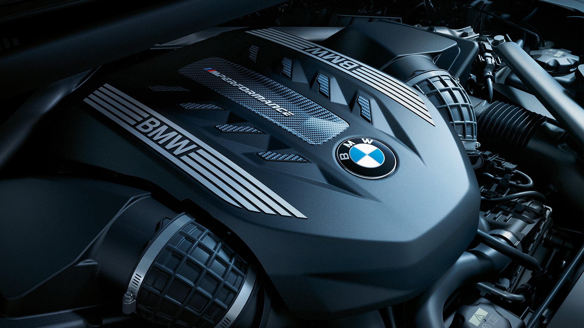 Motor BMW X6 M50i M TwinPower Turbo motoren in G06 BMW X6 M50i