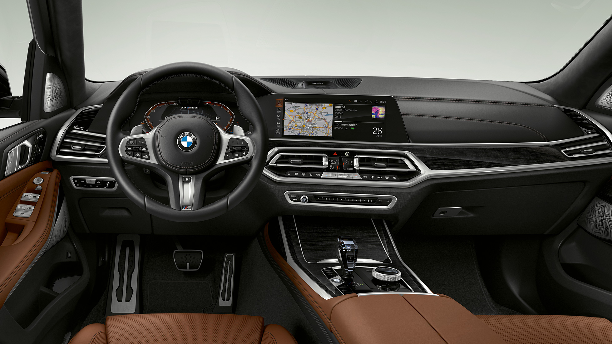 BMW X7 M50i SUV, interieur G07 BMW X7 M SUV model M50i, interieur, G07