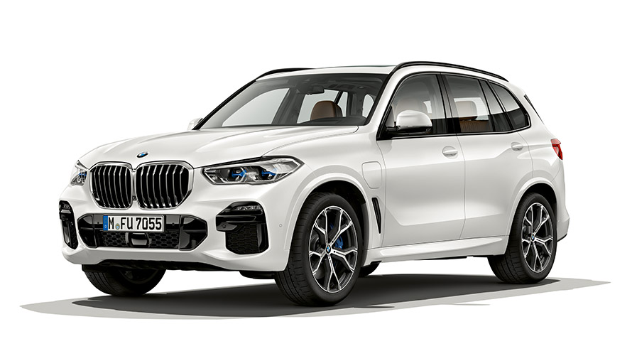 BMW X modellen BMW X5 Plug-in Hybride G05 driekwart zijaanzicht BMW X modellen BMW X5 Plug-in Hybride G05 driekwart zijaanzicht