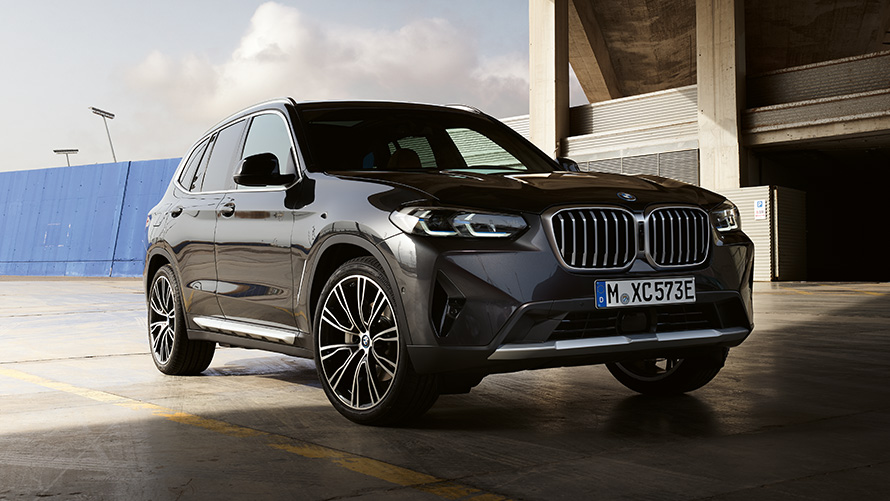 BMW X3 G01 derde generatie zijaanzicht stilstaand BMW X modellen BMW X3 G01 derde generatie zijaanzicht stilstaand