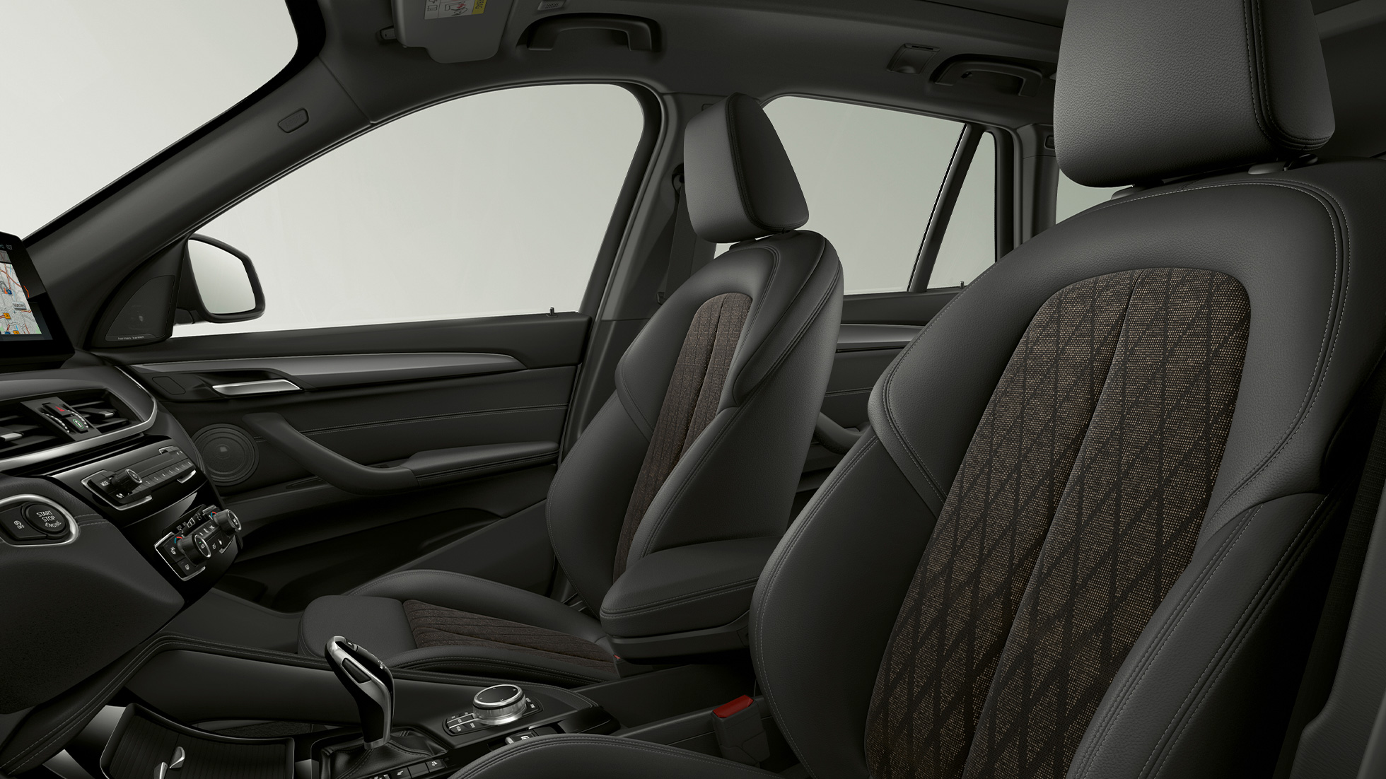 BMW X1, Model xLine, bekleding BMW X1, Model xLine, interieur bekleding