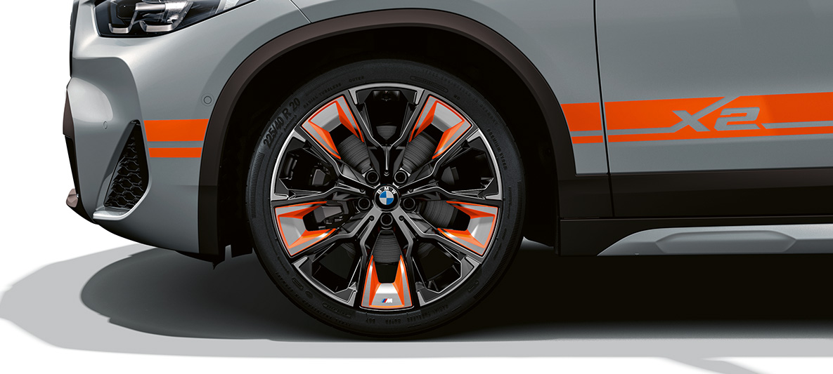 Lichtmetalen wielen BMW X2 2020 F39 BMW X2 2020 F39 Brooklyn Grau lichtmetalen wielen